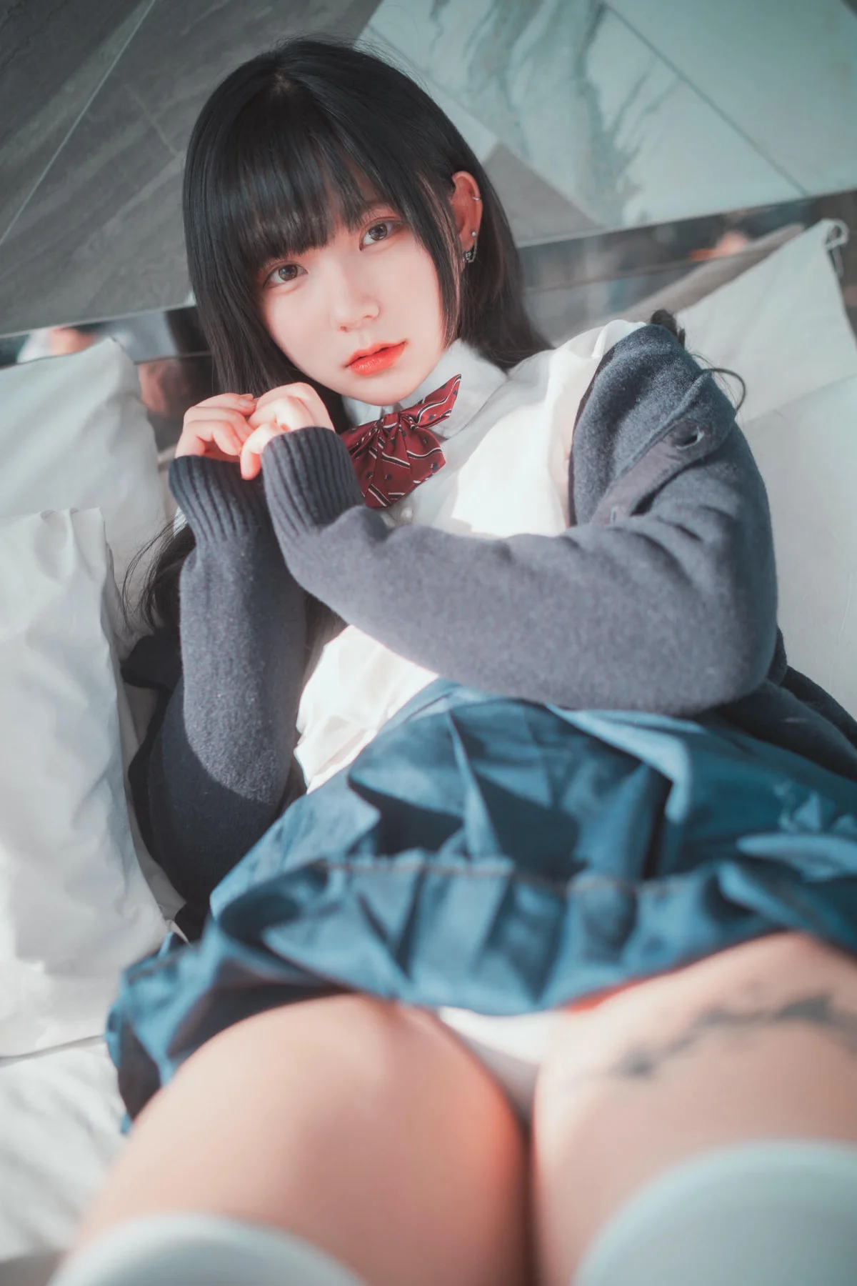 DJAWA No.038 Hizzy白色丝袜校服jk - 55