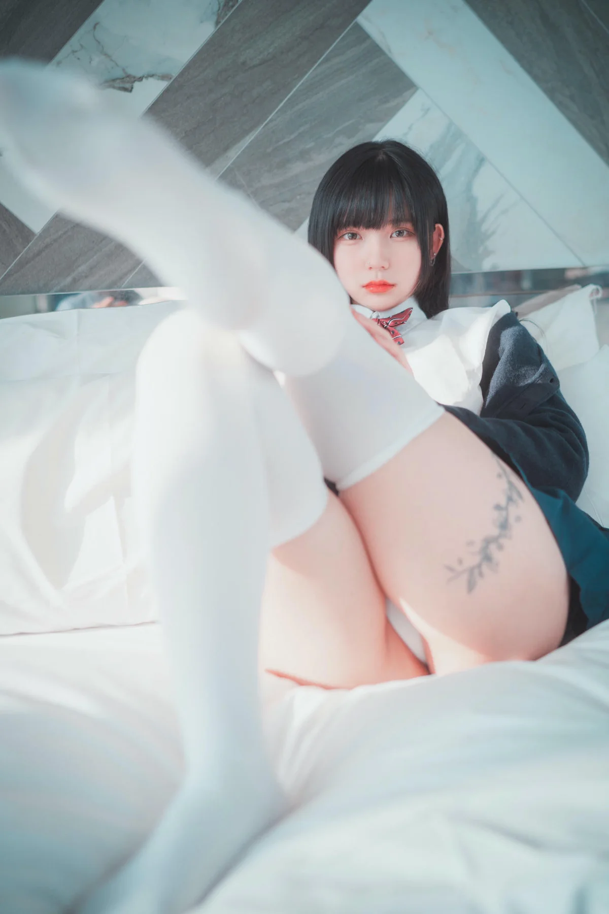 DJAWA No.038 Hizzy白色丝袜校服jk - 57