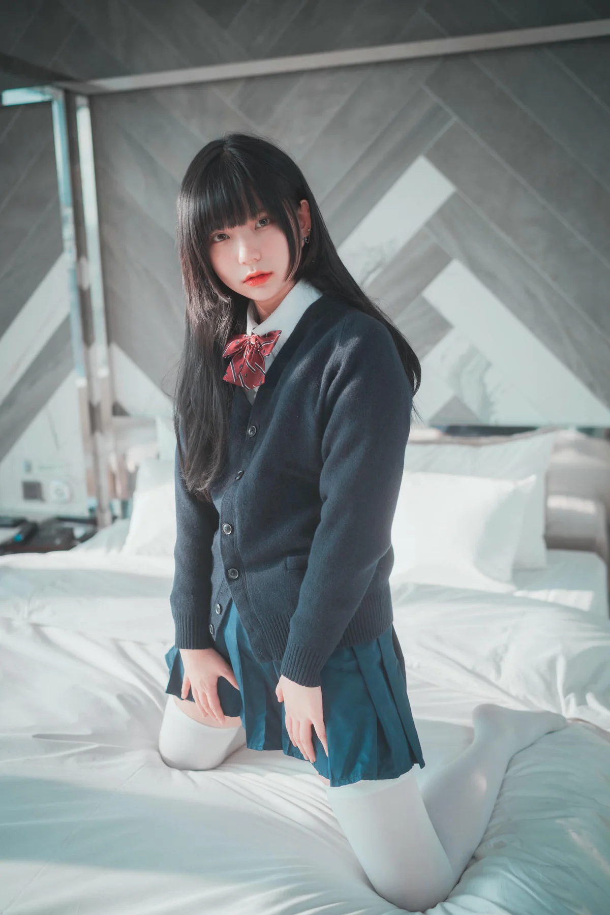 DJAWA No.038 Hizzy白色丝袜校服jk - 64