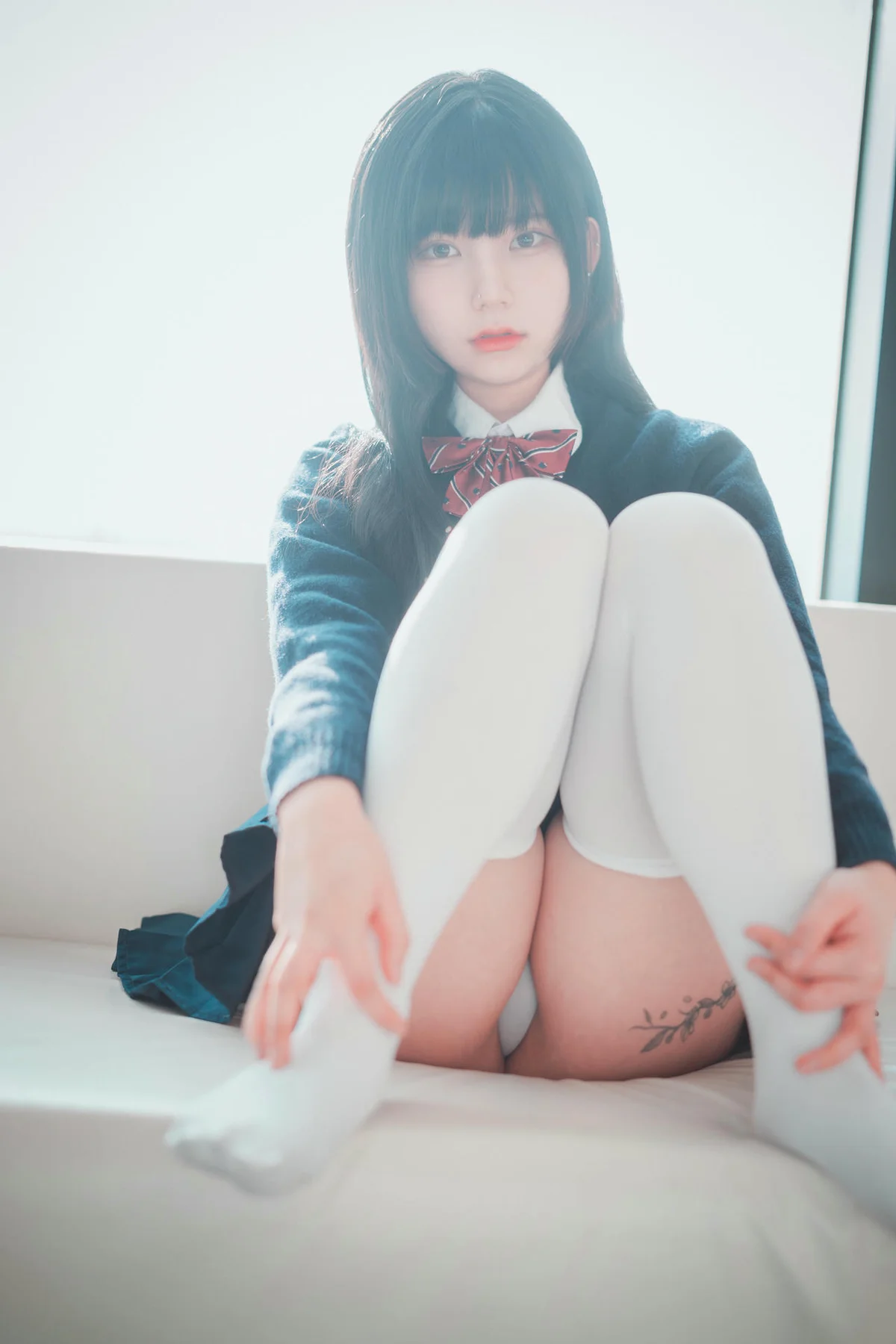DJAWA No.038 Hizzy白色丝袜校服jk - 75