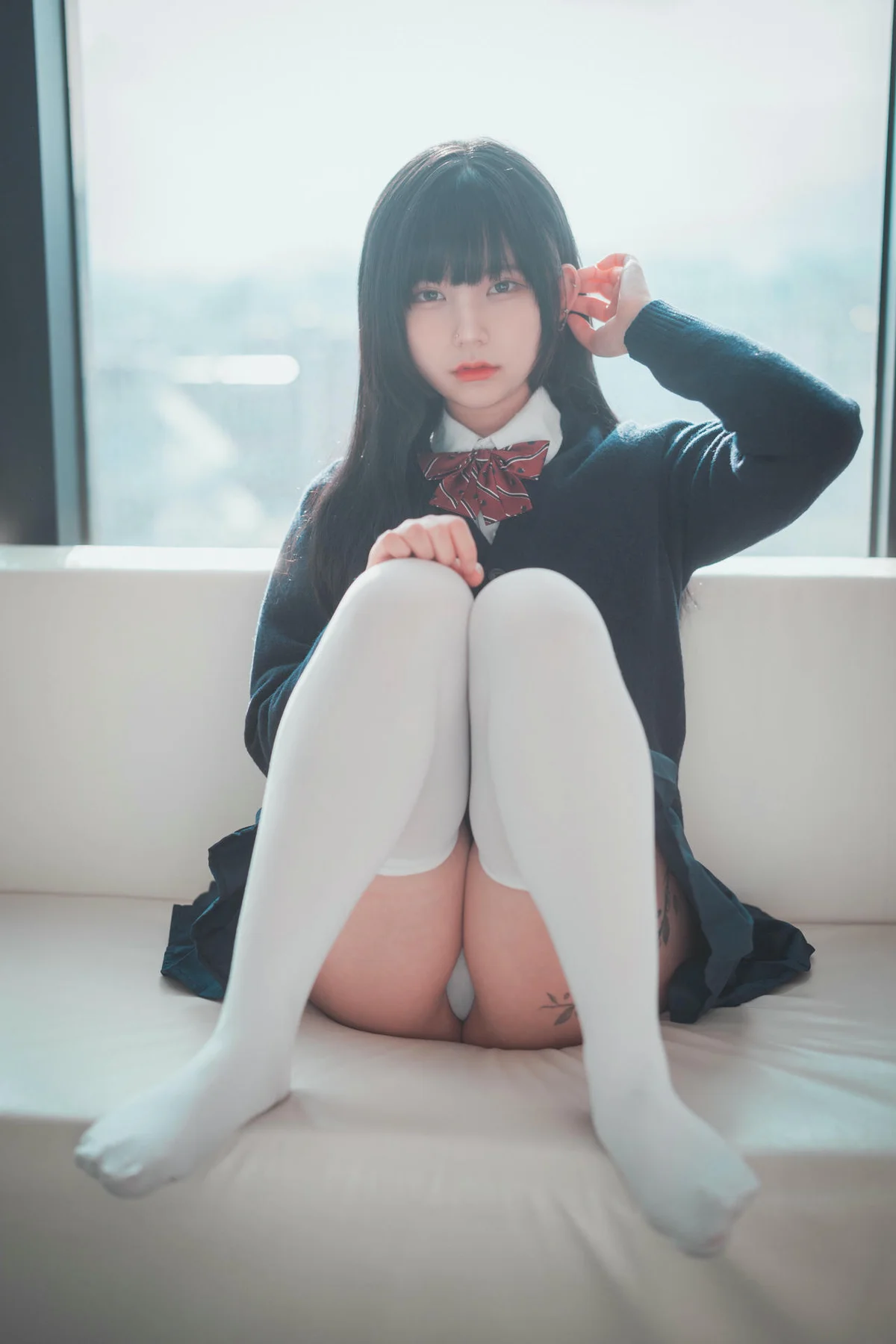 DJAWA No.038 Hizzy白色丝袜校服jk - 76