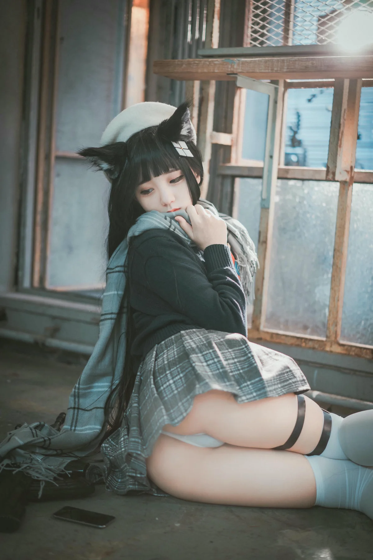 DJAWA No.039 Jeong Jenny翘臀小猫咪短裙 - 13