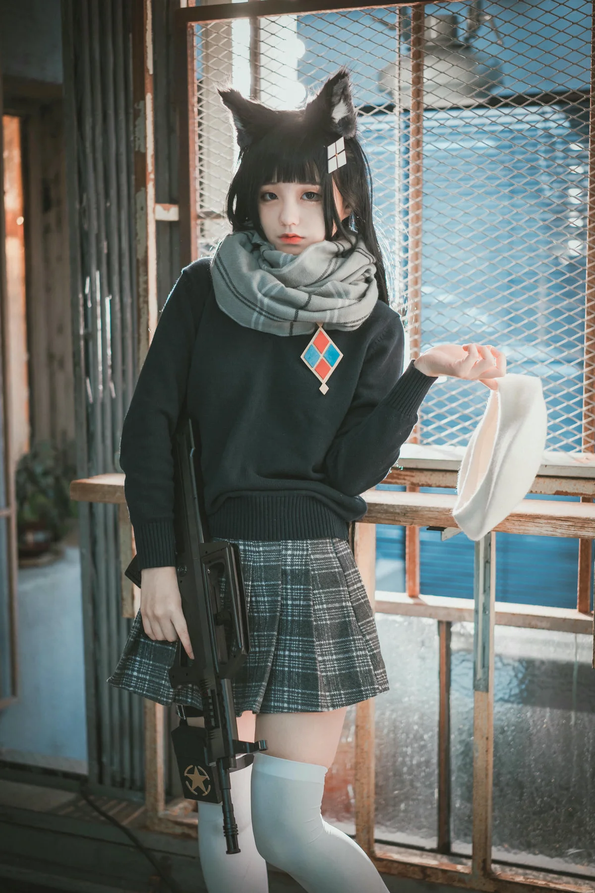 DJAWA No.039 Jeong Jenny翘臀小猫咪短裙 - 15