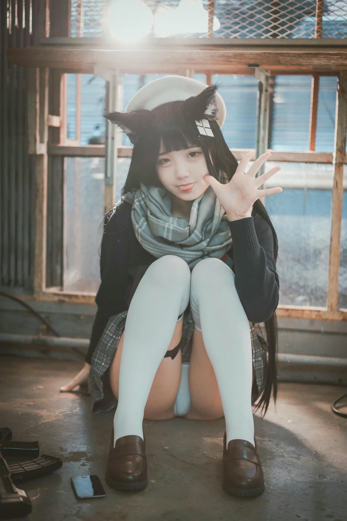 DJAWA No.039 Jeong Jenny翘臀小猫咪短裙 - 29