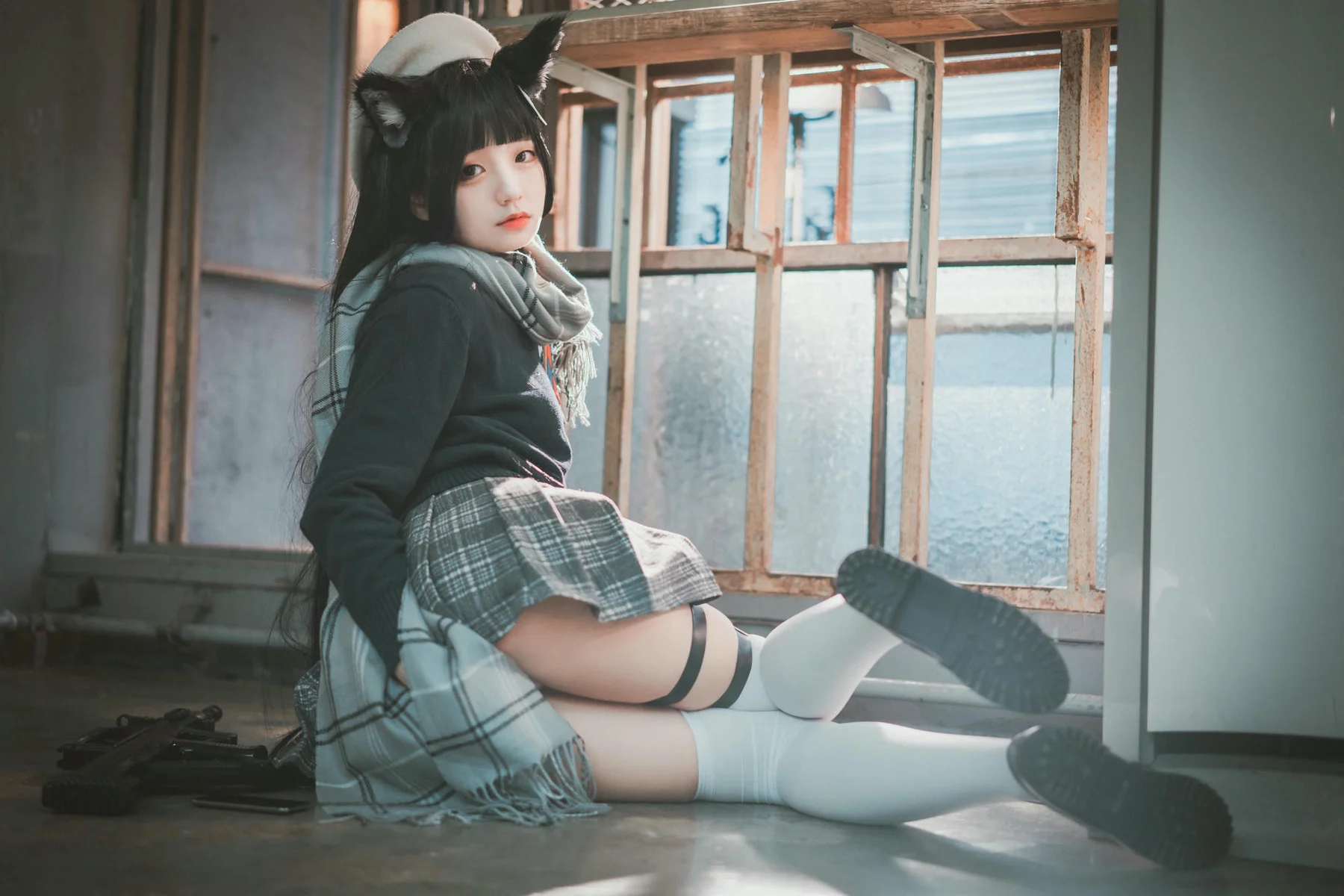 DJAWA No.039 Jeong Jenny翘臀小猫咪短裙 - 30