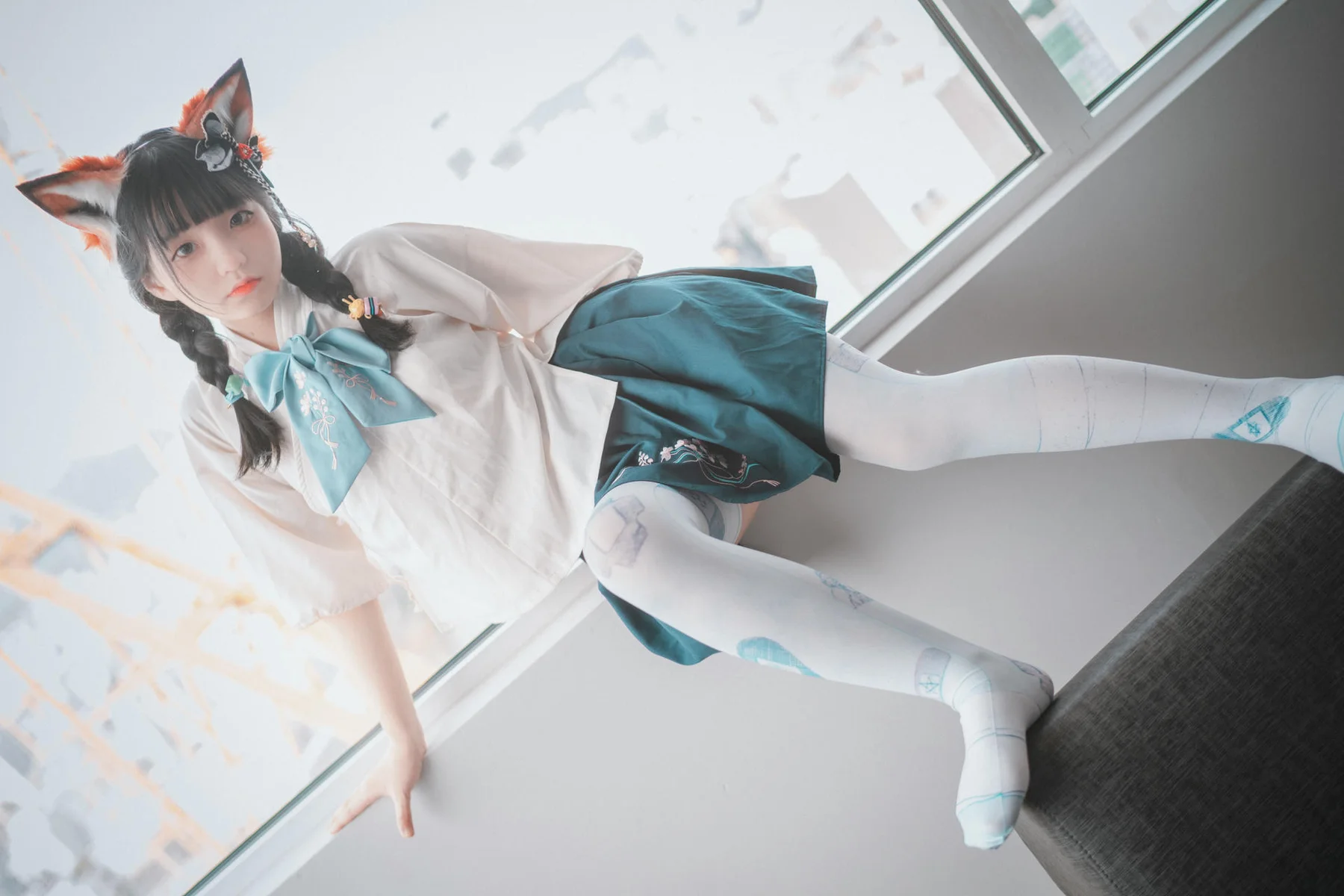 DJAWA No.042 Jeong Jenny制服cos性感jk - 45