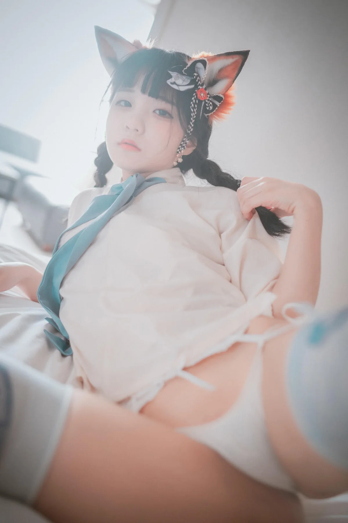 DJAWA No.042 Jeong Jenny制服cos性感jk - 54