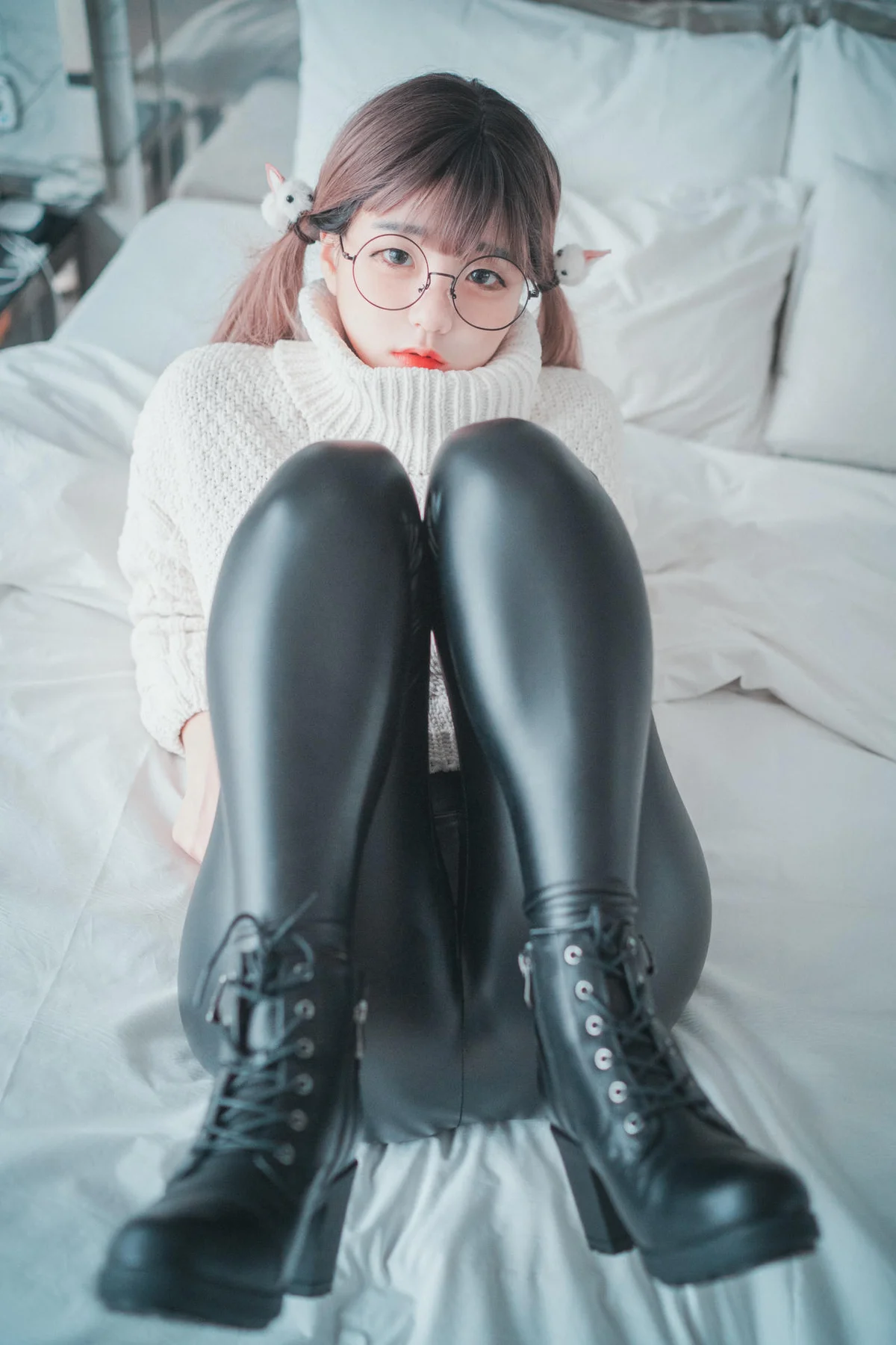 DJAWA No.043 Jeong Jenny皮裤少女写真 - 30