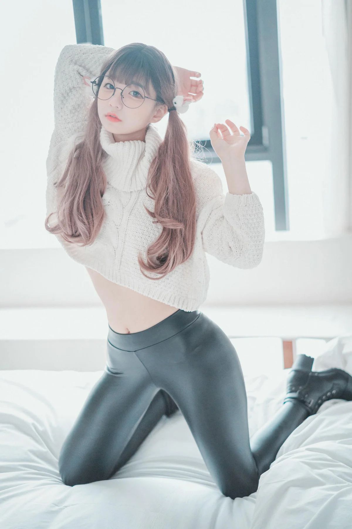DJAWA No.043 Jeong Jenny皮裤少女写真 - 38