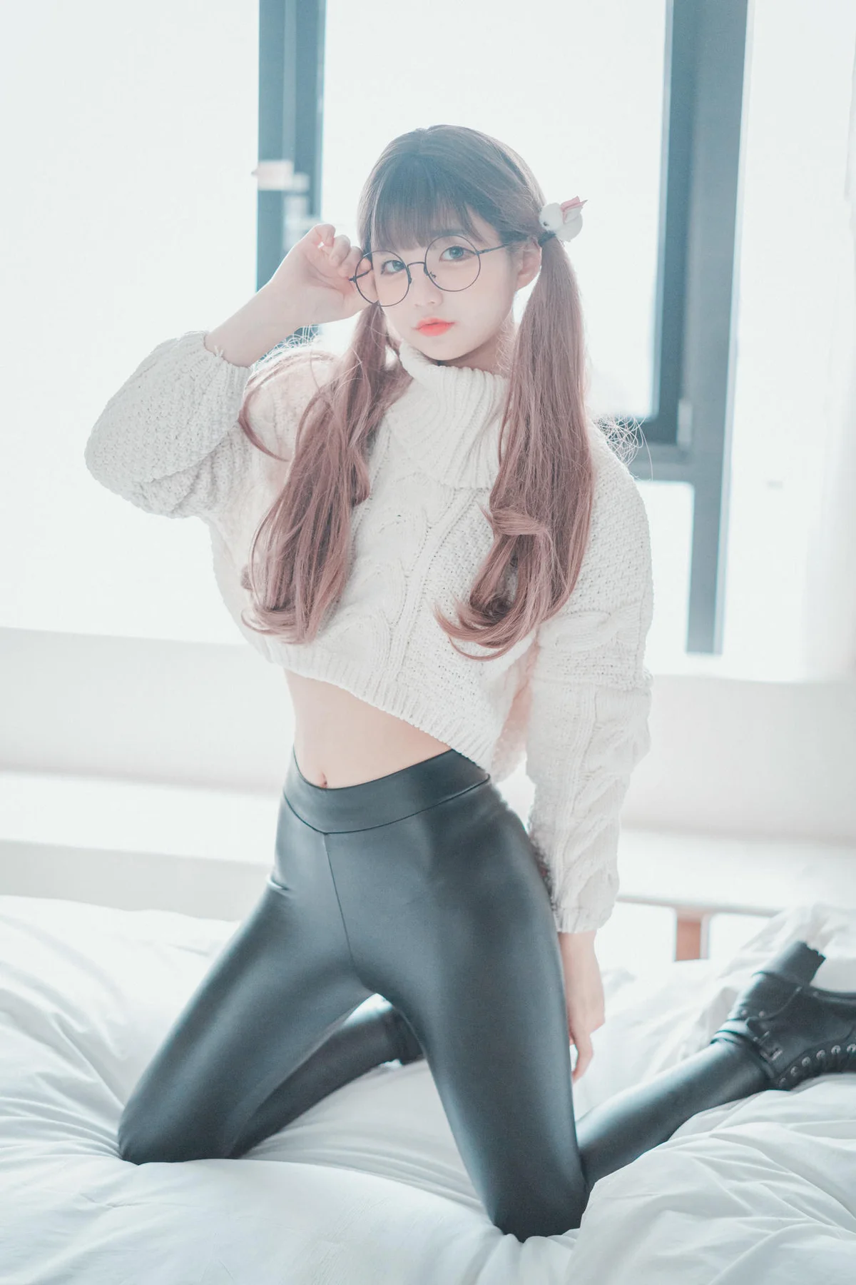 DJAWA No.043 Jeong Jenny皮裤少女写真 - 39