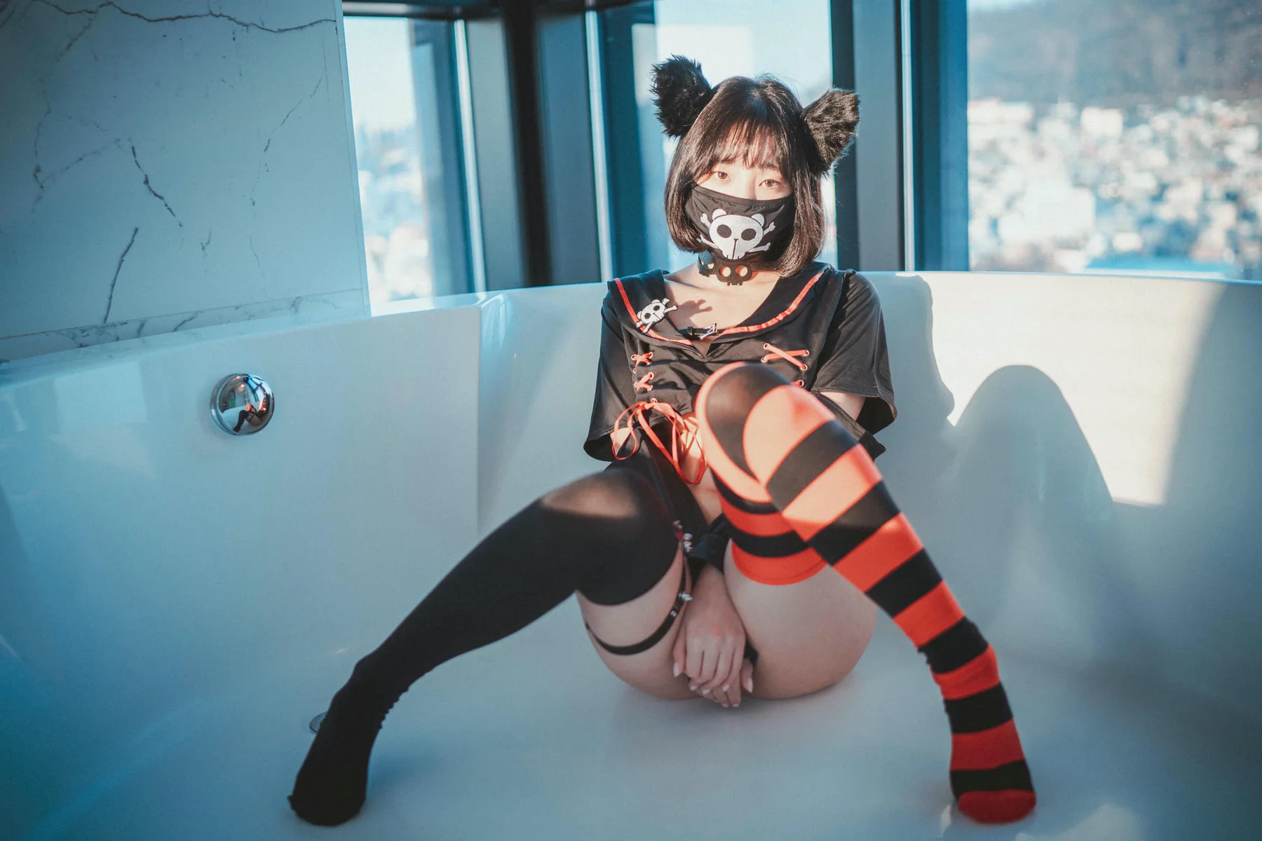 DJAWA No.047 Kang In-kyung萝莉少女俏皮袜 - 20
