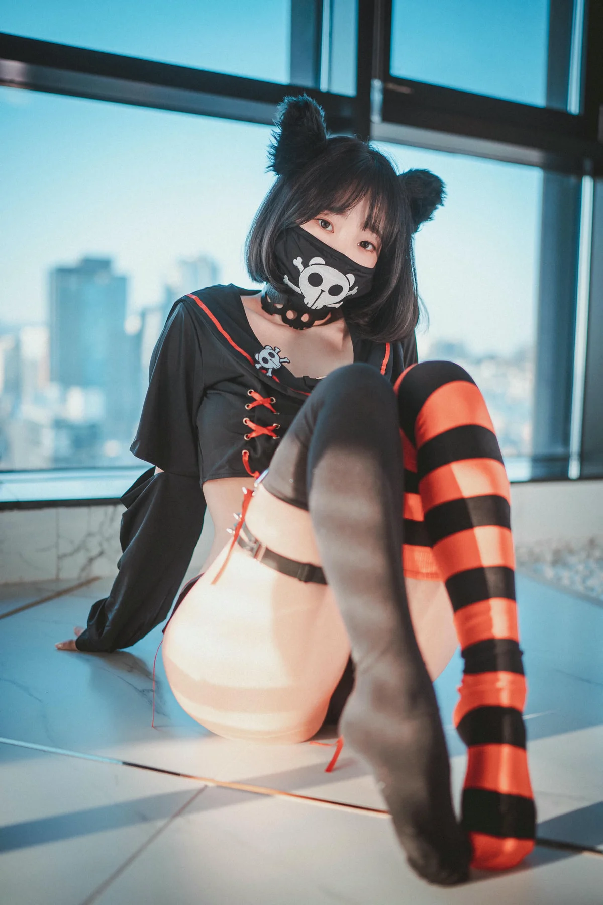DJAWA No.047 Kang In-kyung萝莉少女俏皮袜 - 24