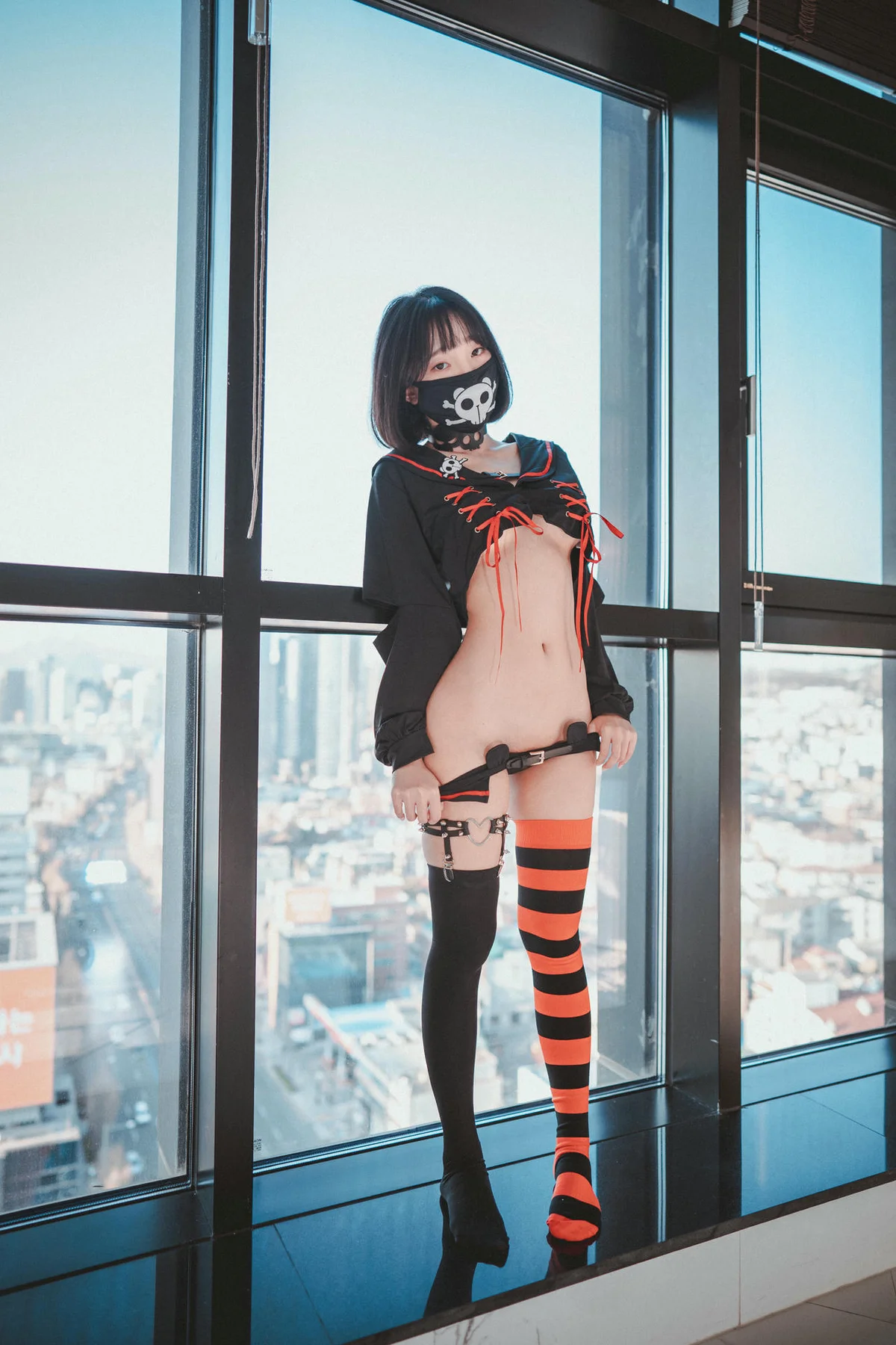 DJAWA No.047 Kang In-kyung萝莉少女俏皮袜 - 32