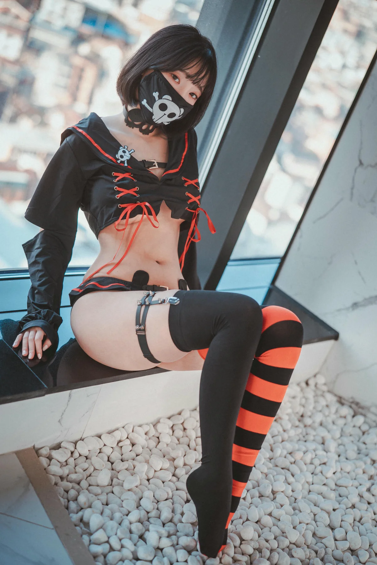 DJAWA No.047 Kang In-kyung萝莉少女俏皮袜 - 34