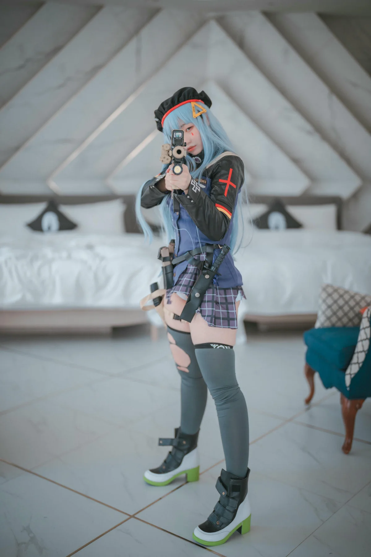 DJAWA No.056 Mimmi少女cos制服写真 - 78