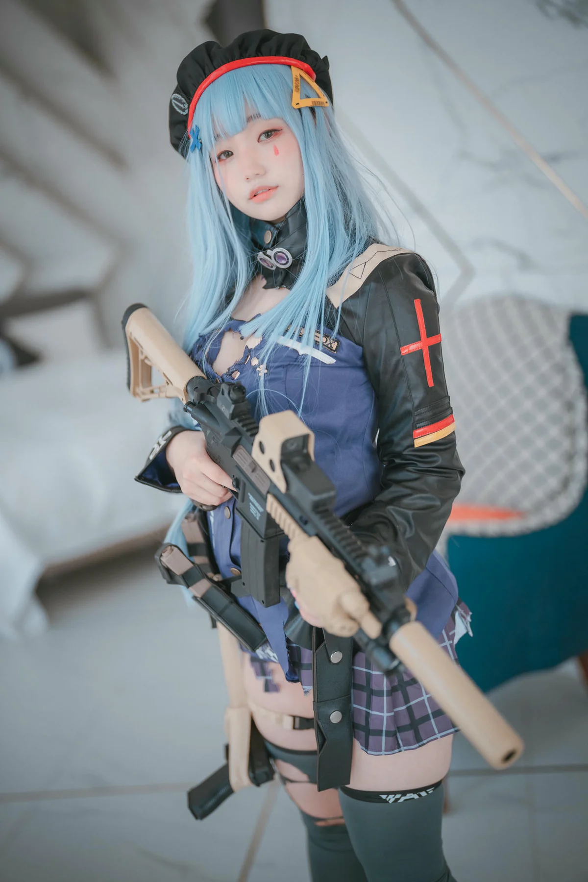 DJAWA No.056 Mimmi少女cos制服写真 - 79