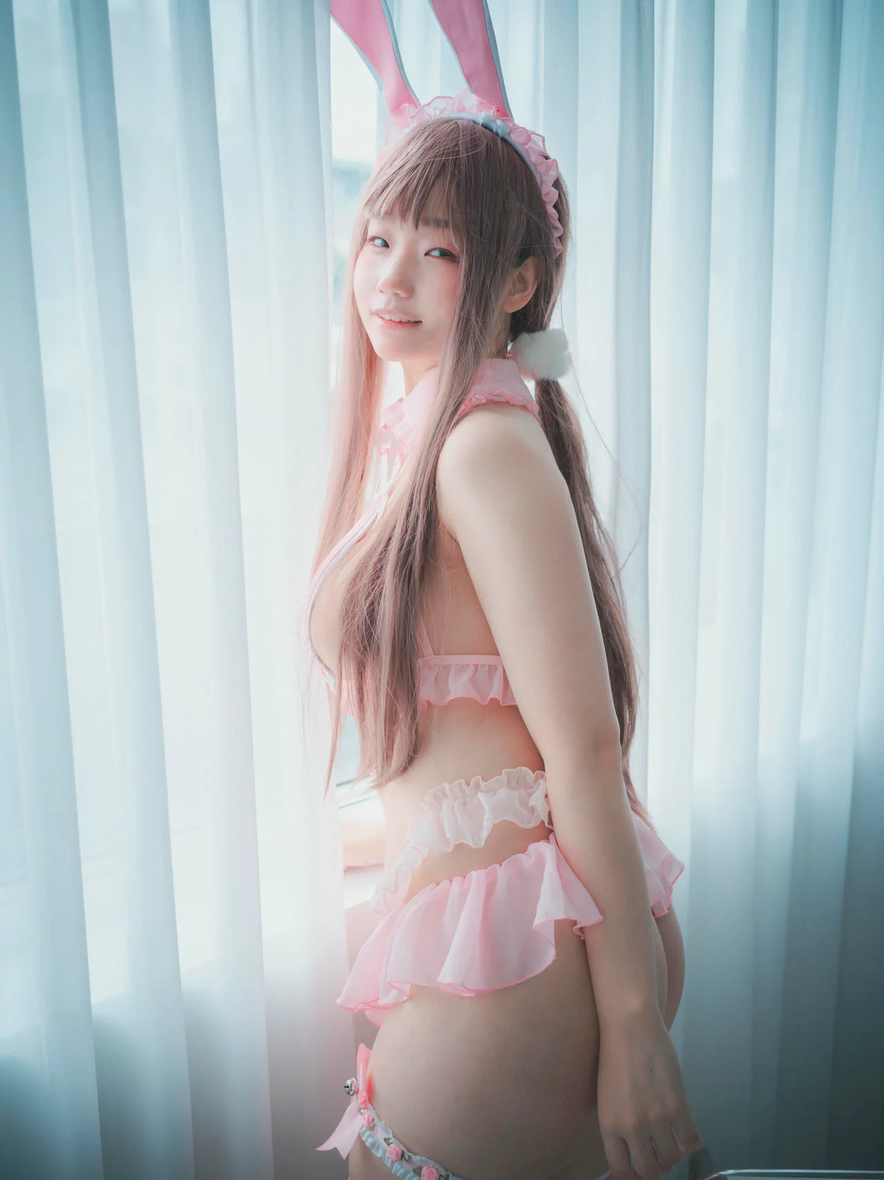 DJAWA No.057 Mimmi 粉色兔子制服 - 52