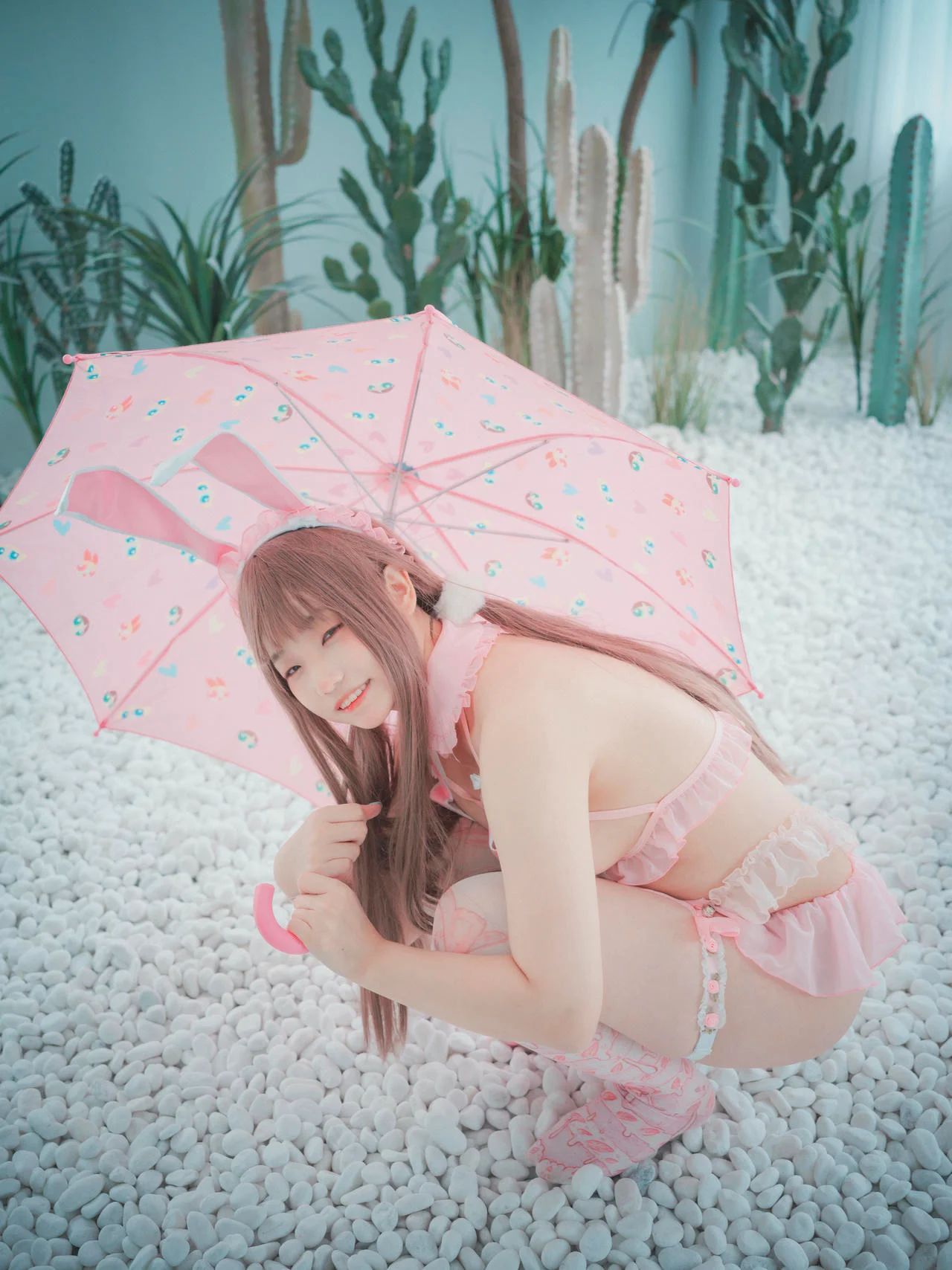 DJAWA No.057 Mimmi 粉色兔子制服 - 60