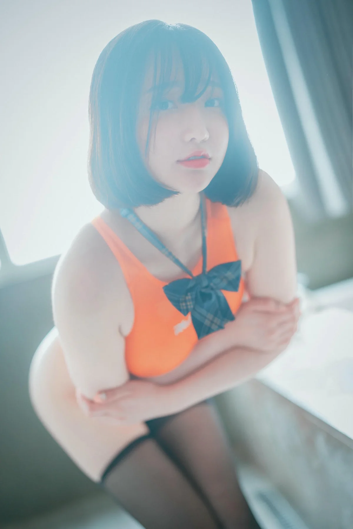 DJAWA No.068 Son Ye-Eun格子裙jk制服 - 42