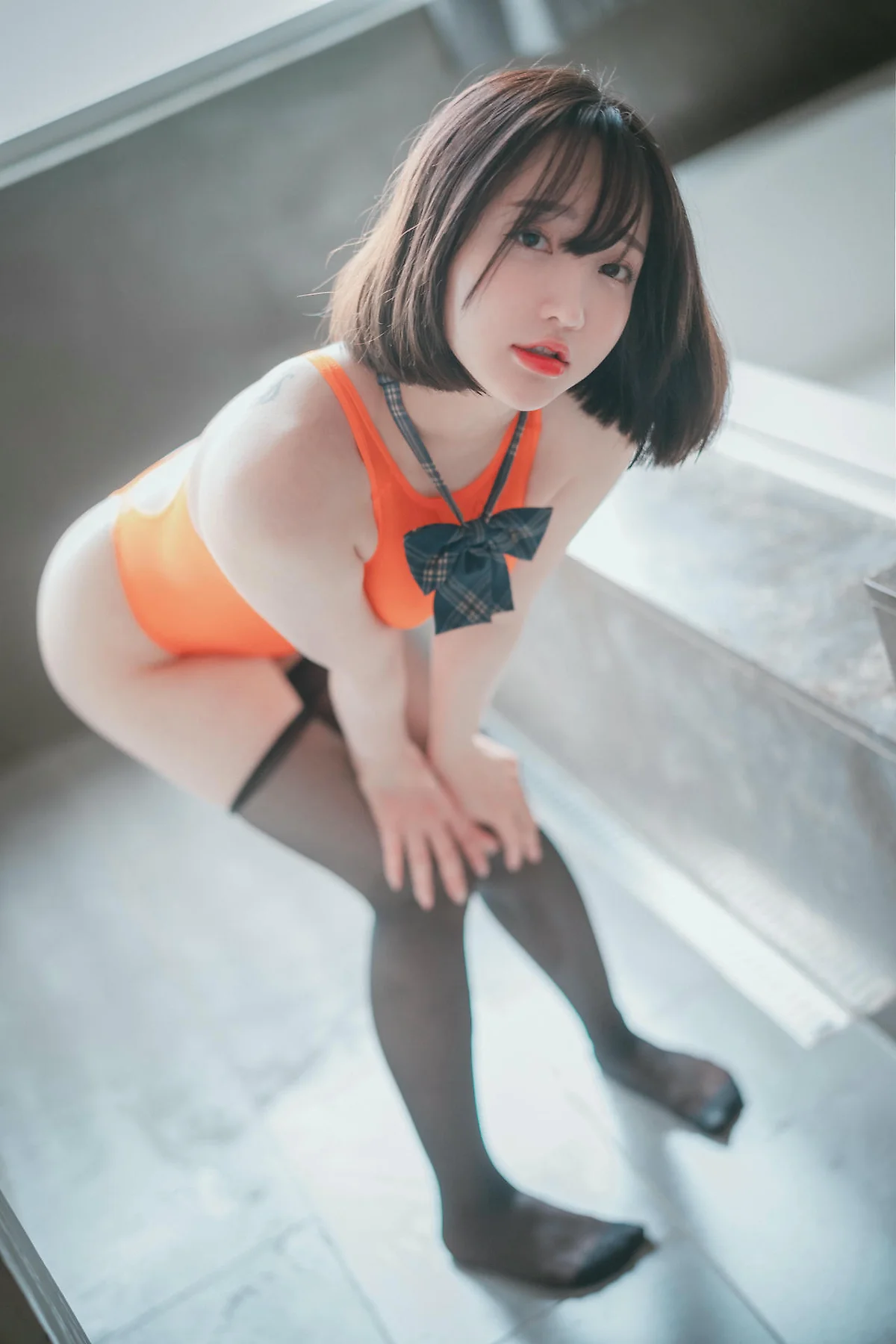 DJAWA No.068 Son Ye-Eun格子裙jk制服 - 43