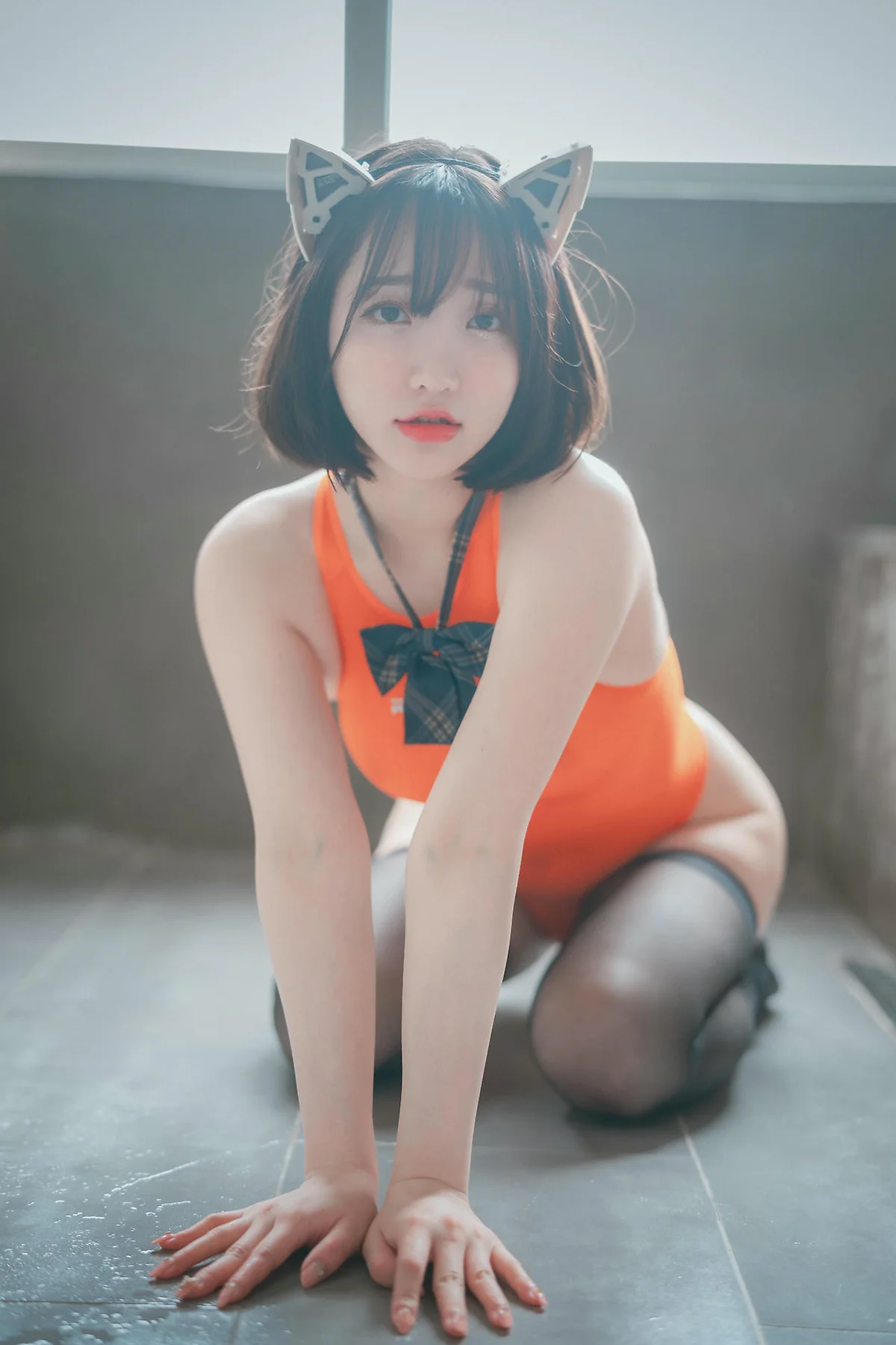 DJAWA No.068 Son Ye-Eun格子裙jk制服 - 52
