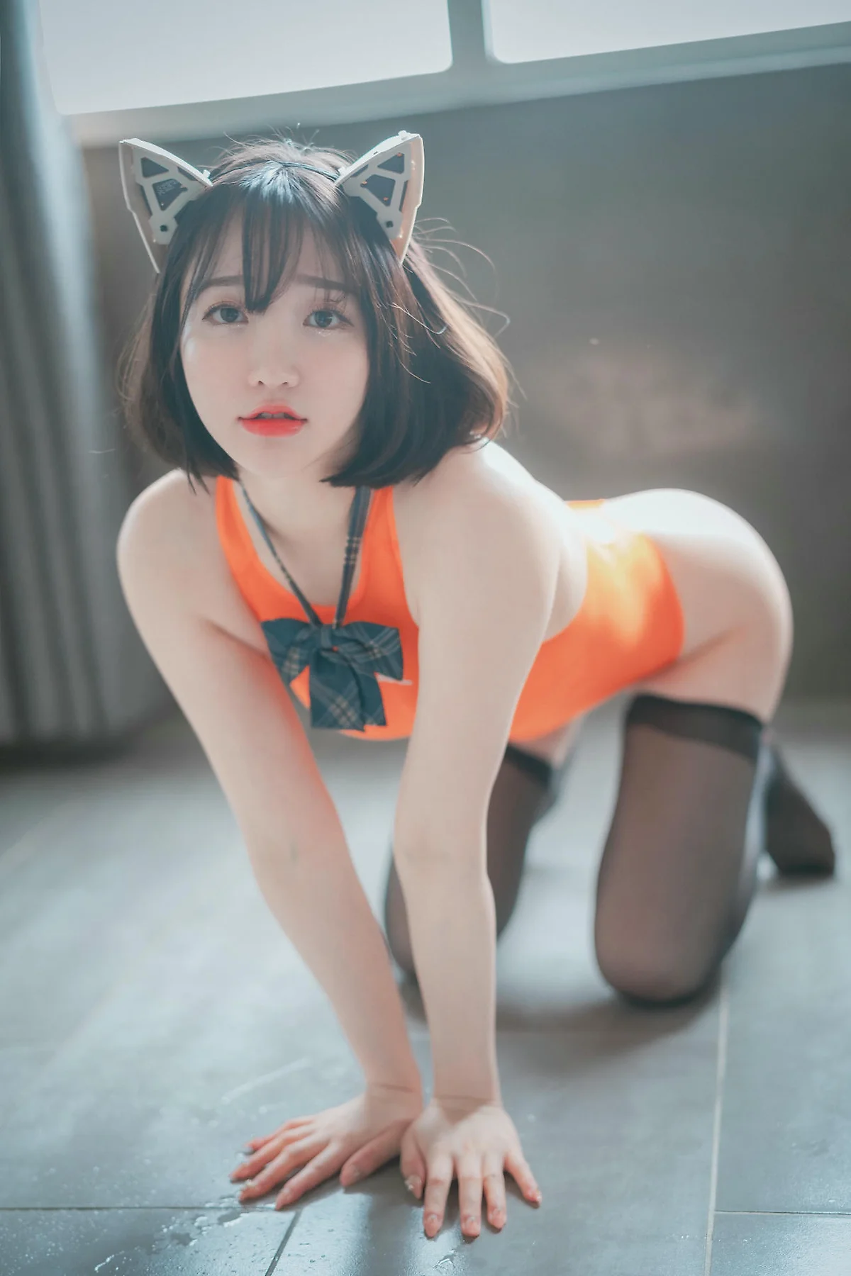 DJAWA No.068 Son Ye-Eun格子裙jk制服 - 53