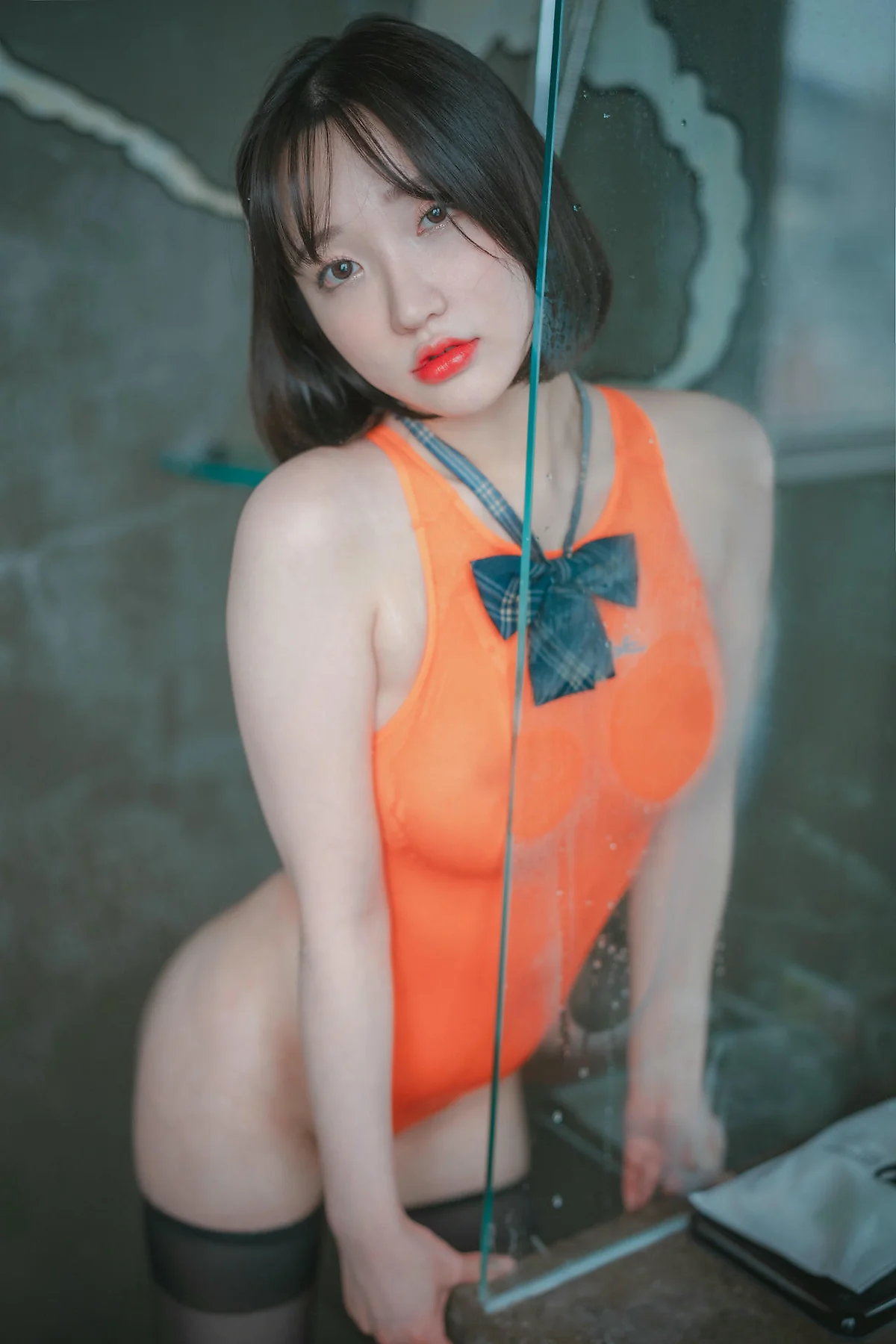 DJAWA No.068 Son Ye-Eun格子裙jk制服 - 87