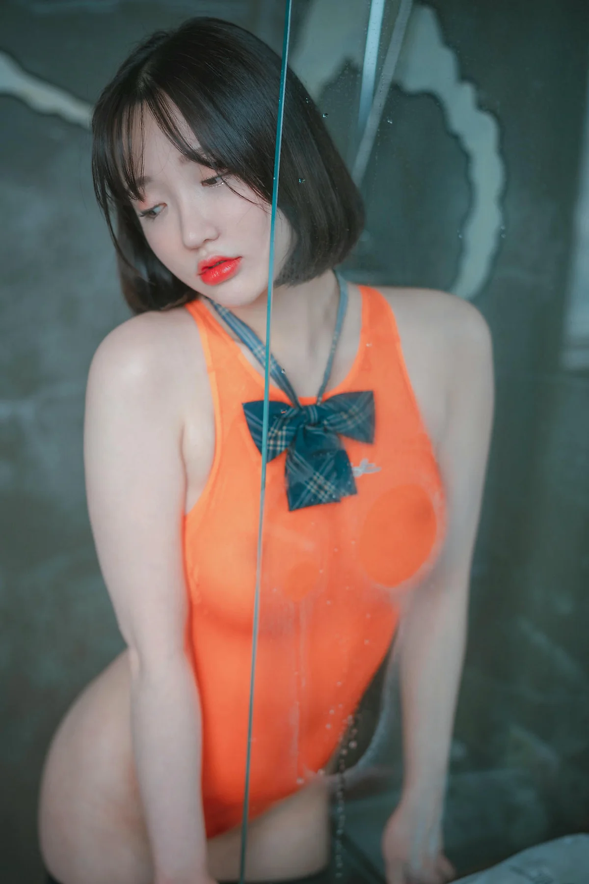 DJAWA No.068 Son Ye-Eun格子裙jk制服 - 89