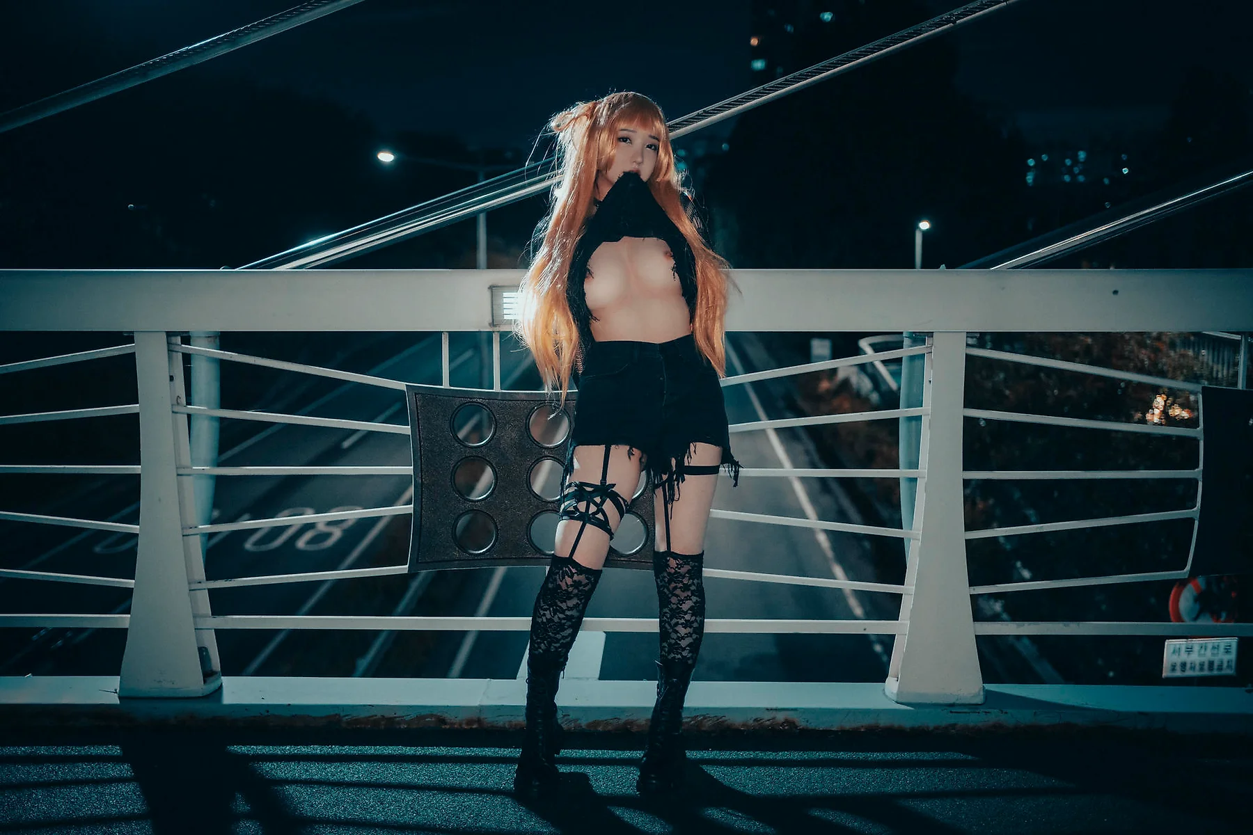 DJAWA No.070 Son Ye-Eun爆乳吊袜帅气少女 - 19