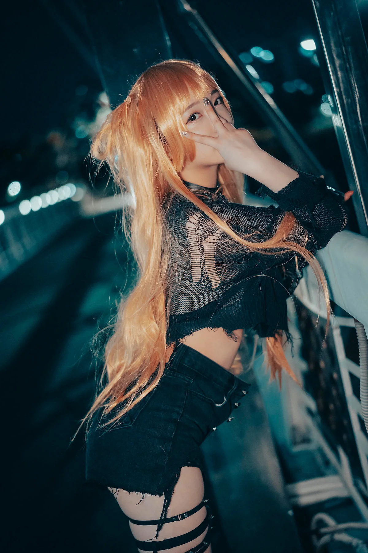 DJAWA No.070 Son Ye-Eun爆乳吊袜帅气少女 - 68