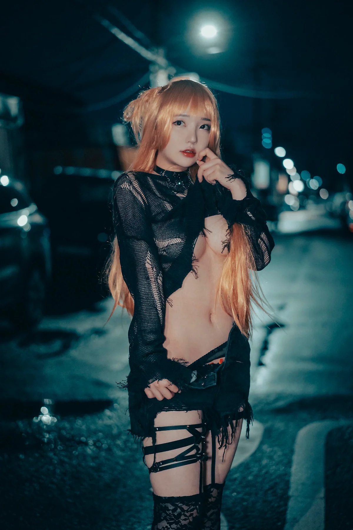DJAWA No.070 Son Ye-Eun爆乳吊袜帅气少女 - 80