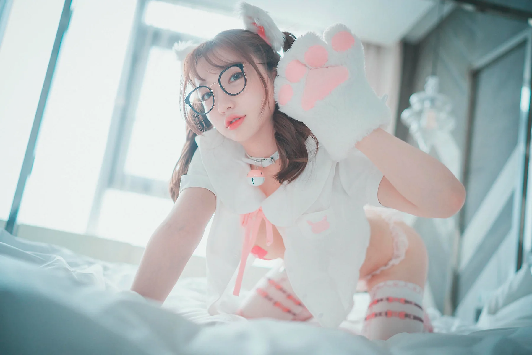 DJAWA No.071 Son Ye-Eun可爱眼镜少女 - 33