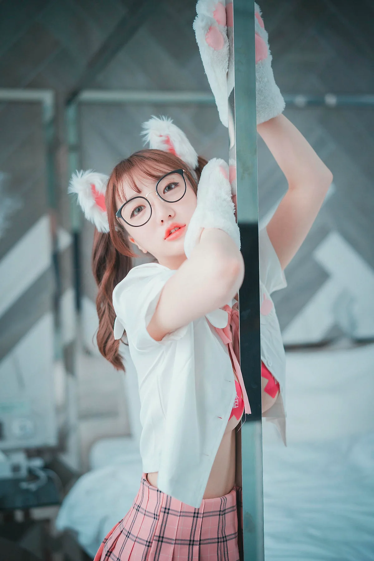 DJAWA No.071 Son Ye-Eun可爱眼镜少女 - 37