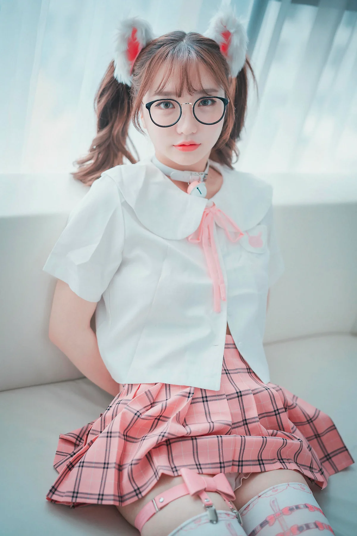 DJAWA No.071 Son Ye-Eun可爱眼镜少女 - 48
