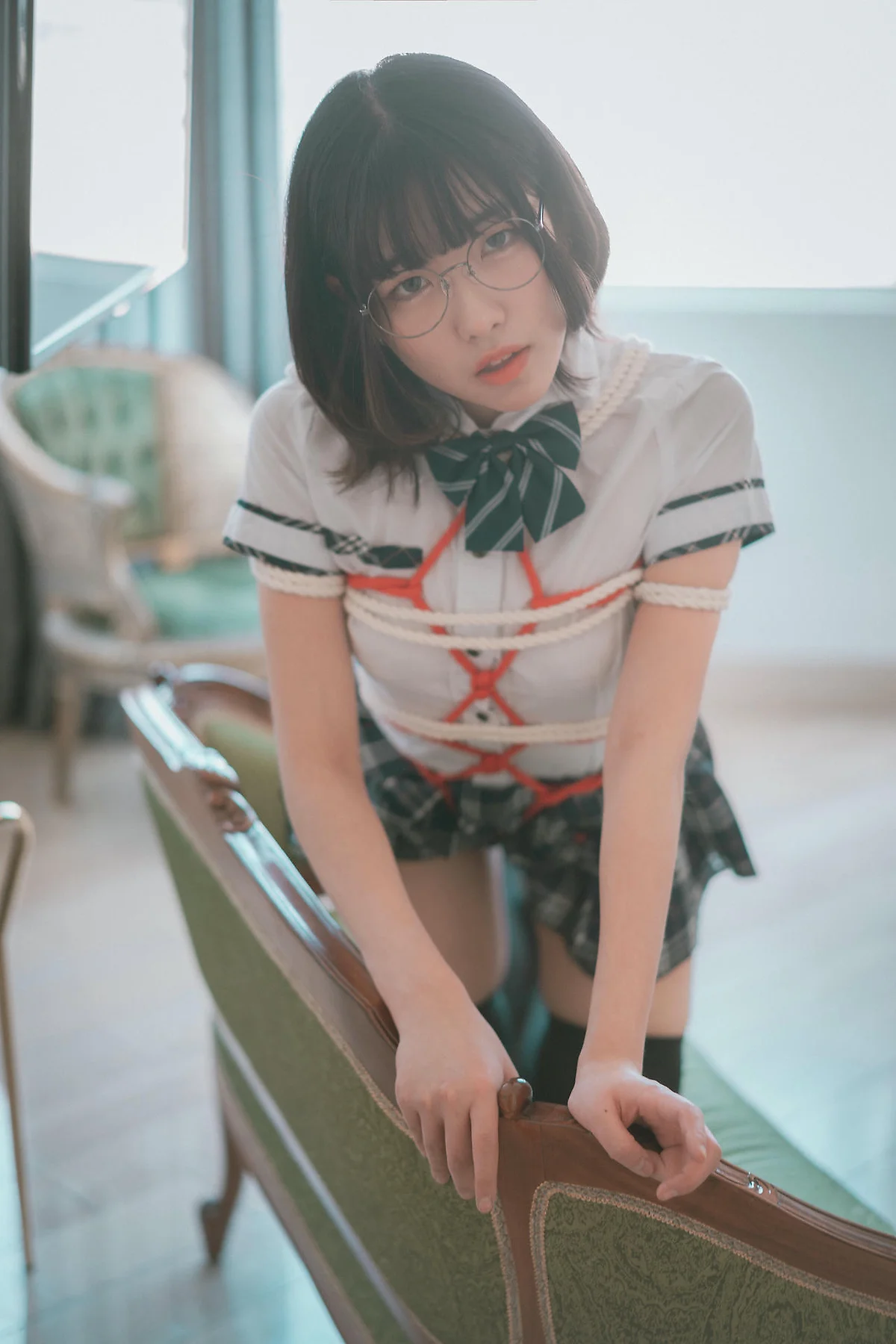 DJAWA No.073 Sonson制服jk短发少女 - 27