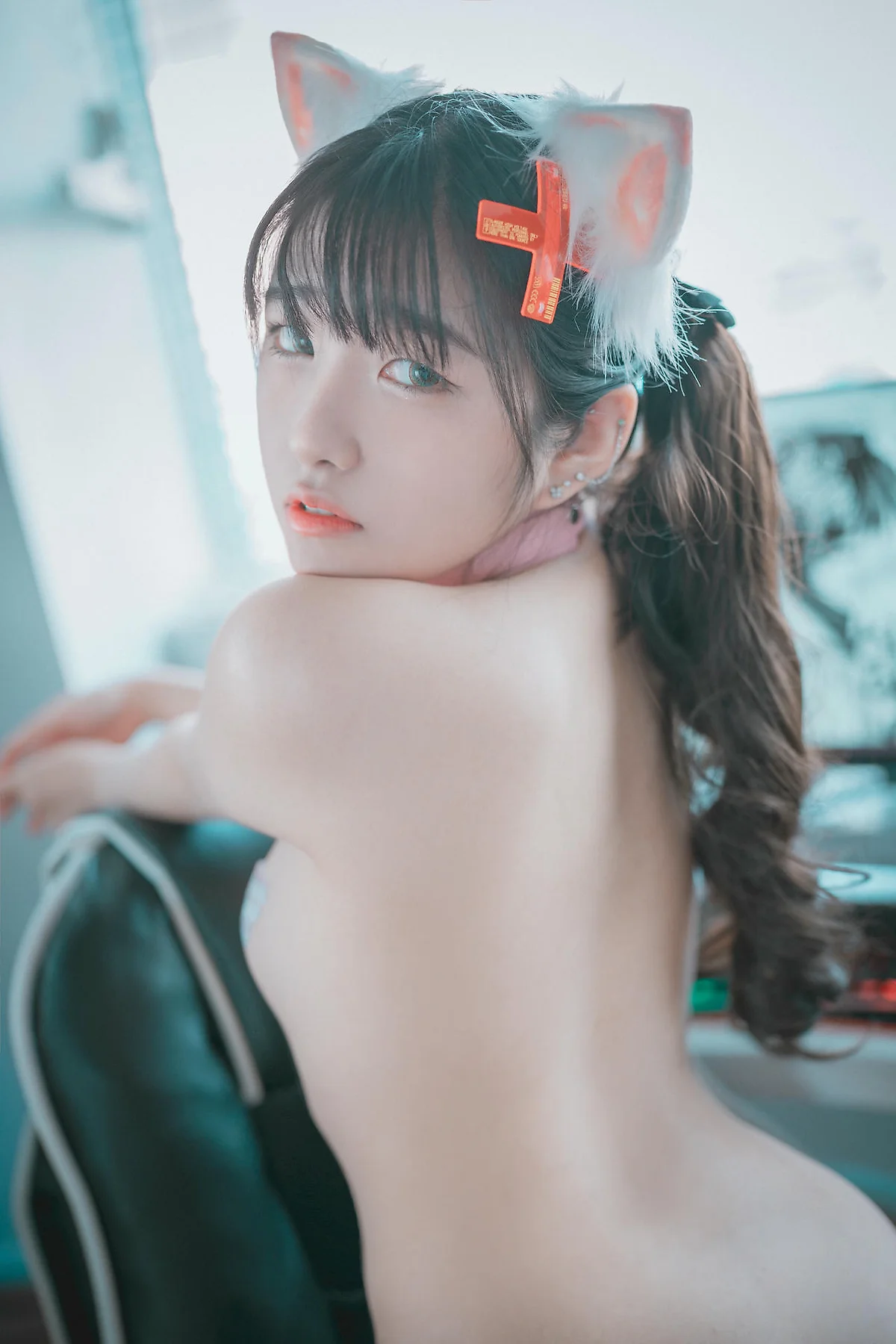 DJAWA No.074 Sonson爆乳格子裙少女 - 65