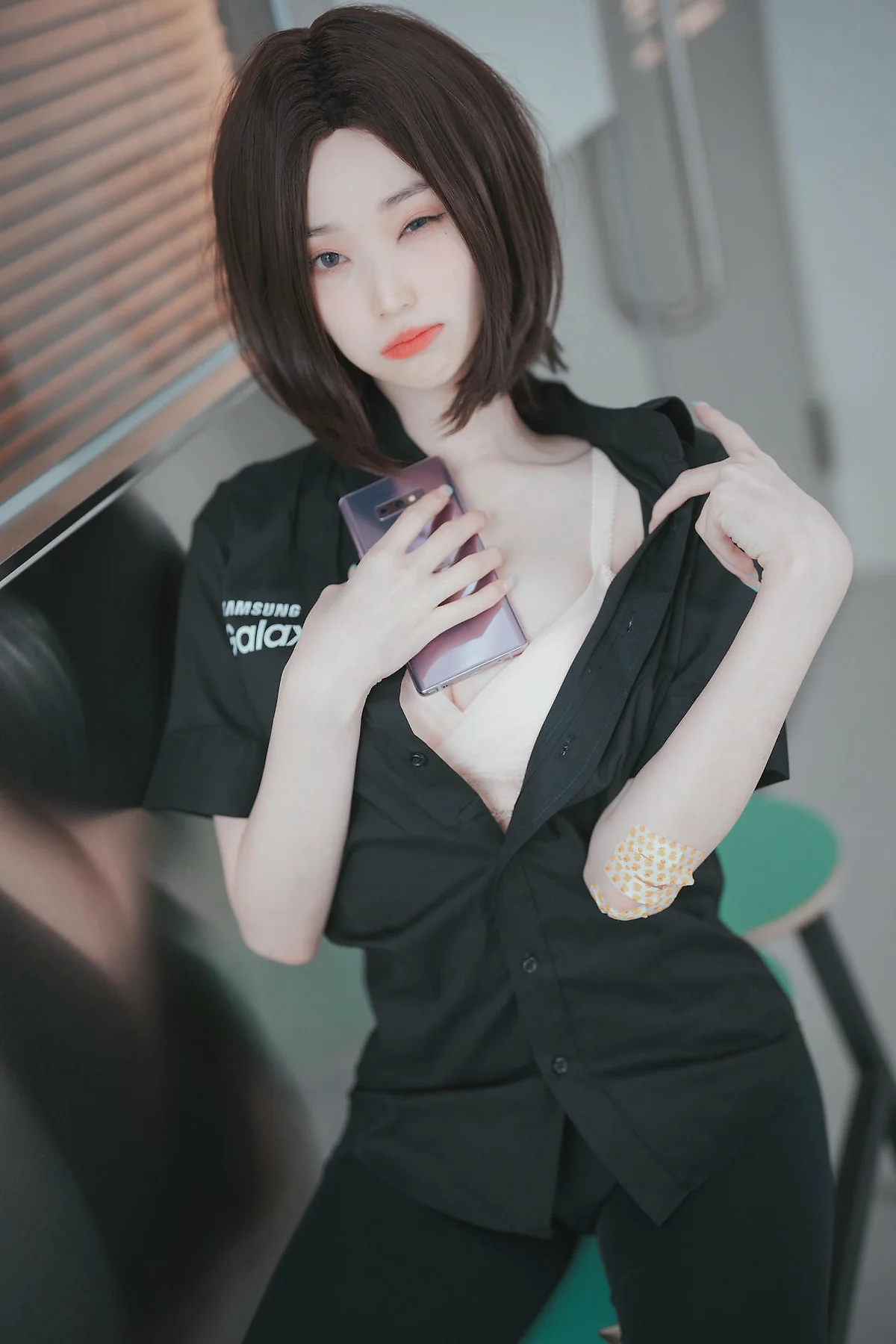 DJAWA No.080 Bambi制服短发气质美女 - 14