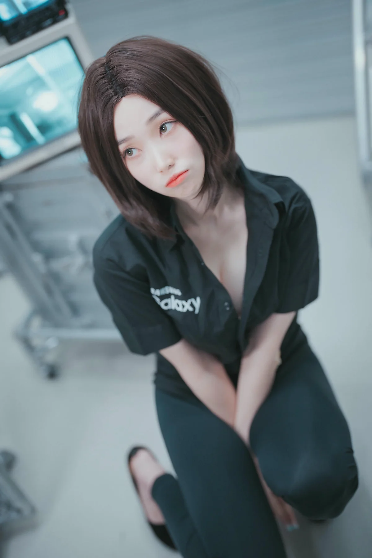 DJAWA No.080 Bambi制服短发气质美女 - 22