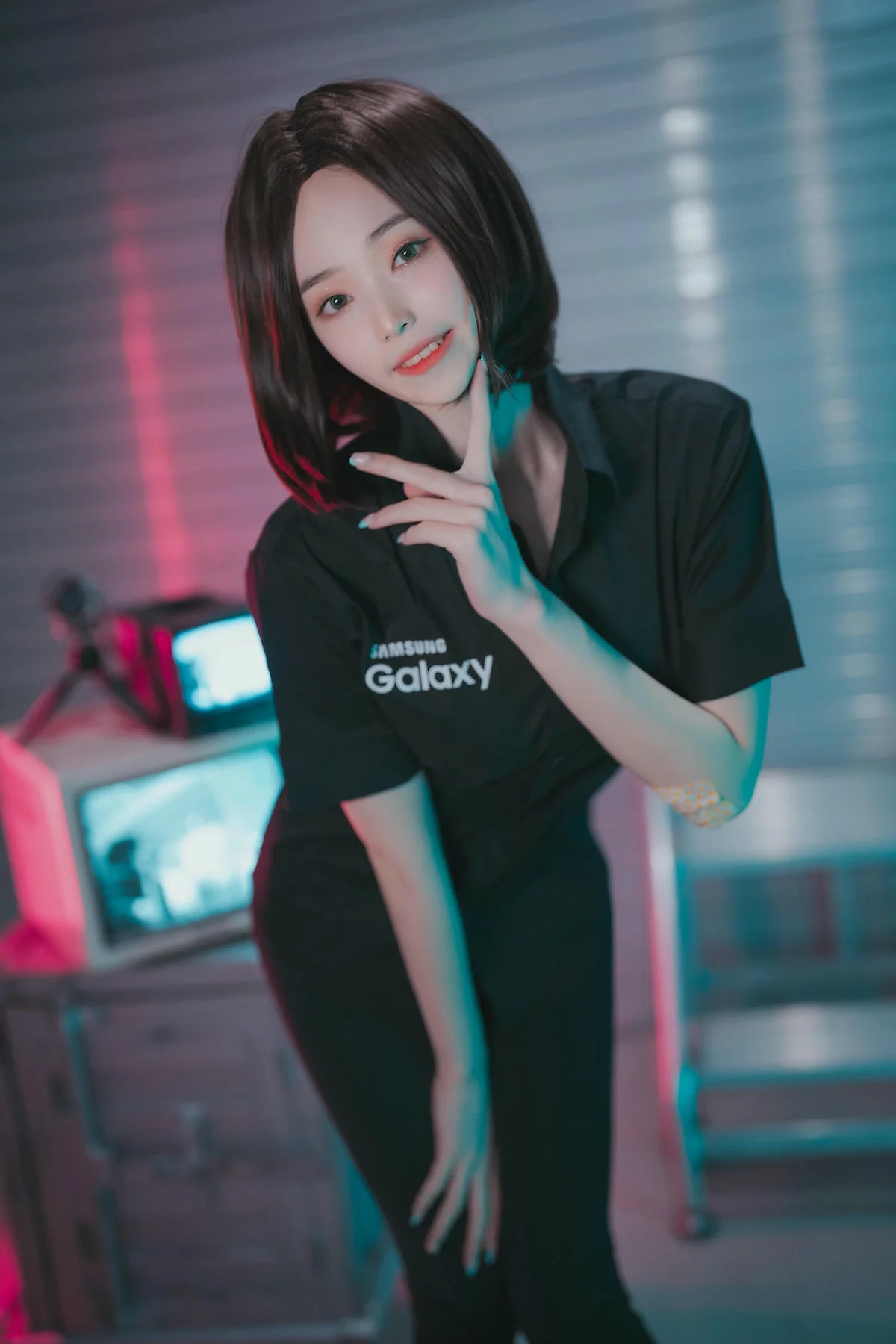 DJAWA No.080 Bambi制服短发气质美女 - 33