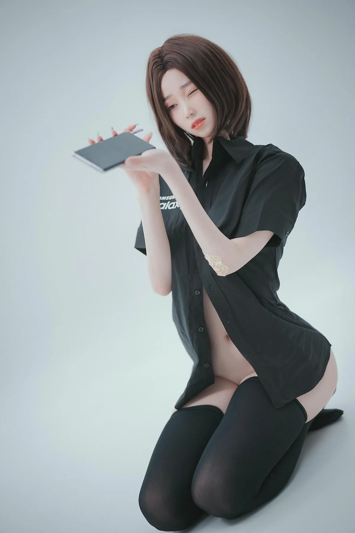 DJAWA No.080 Bambi制服短发气质美女 - 45