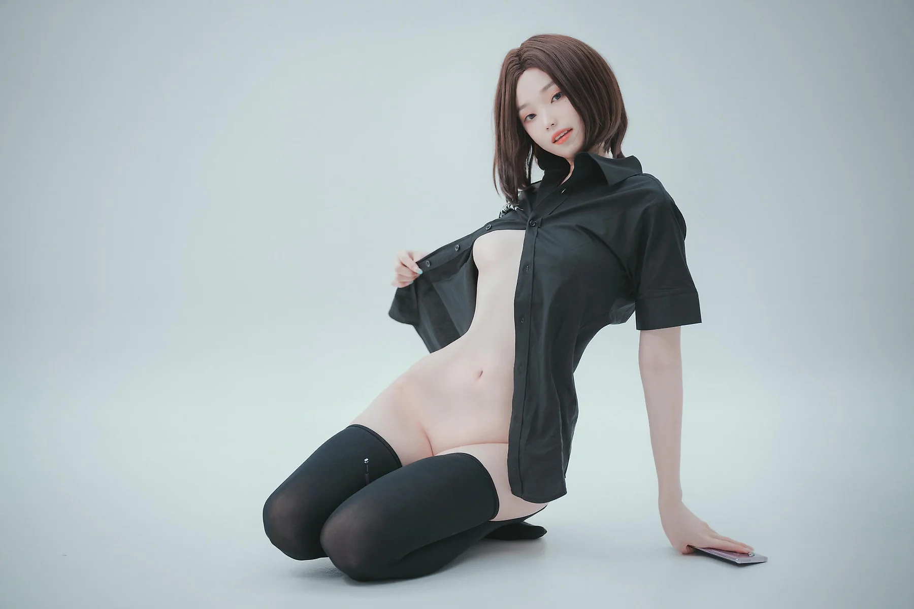 DJAWA No.080 Bambi制服短发气质美女 - 46