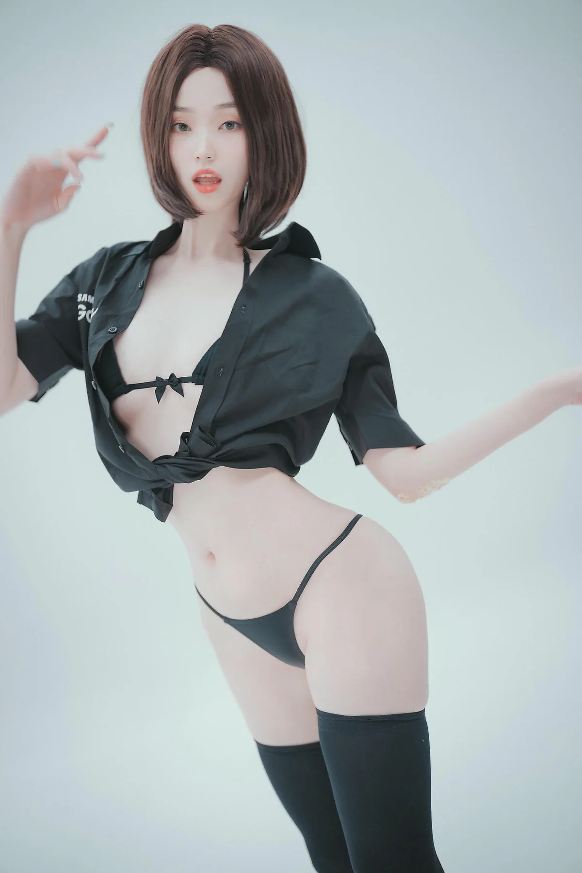 DJAWA No.080 Bambi制服短发气质美女 - 99