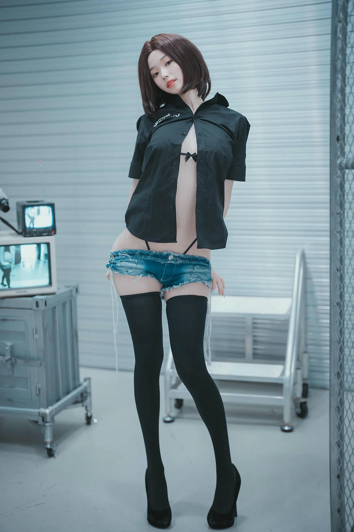 DJAWA No.080 Bambi制服短发气质美女 - 137