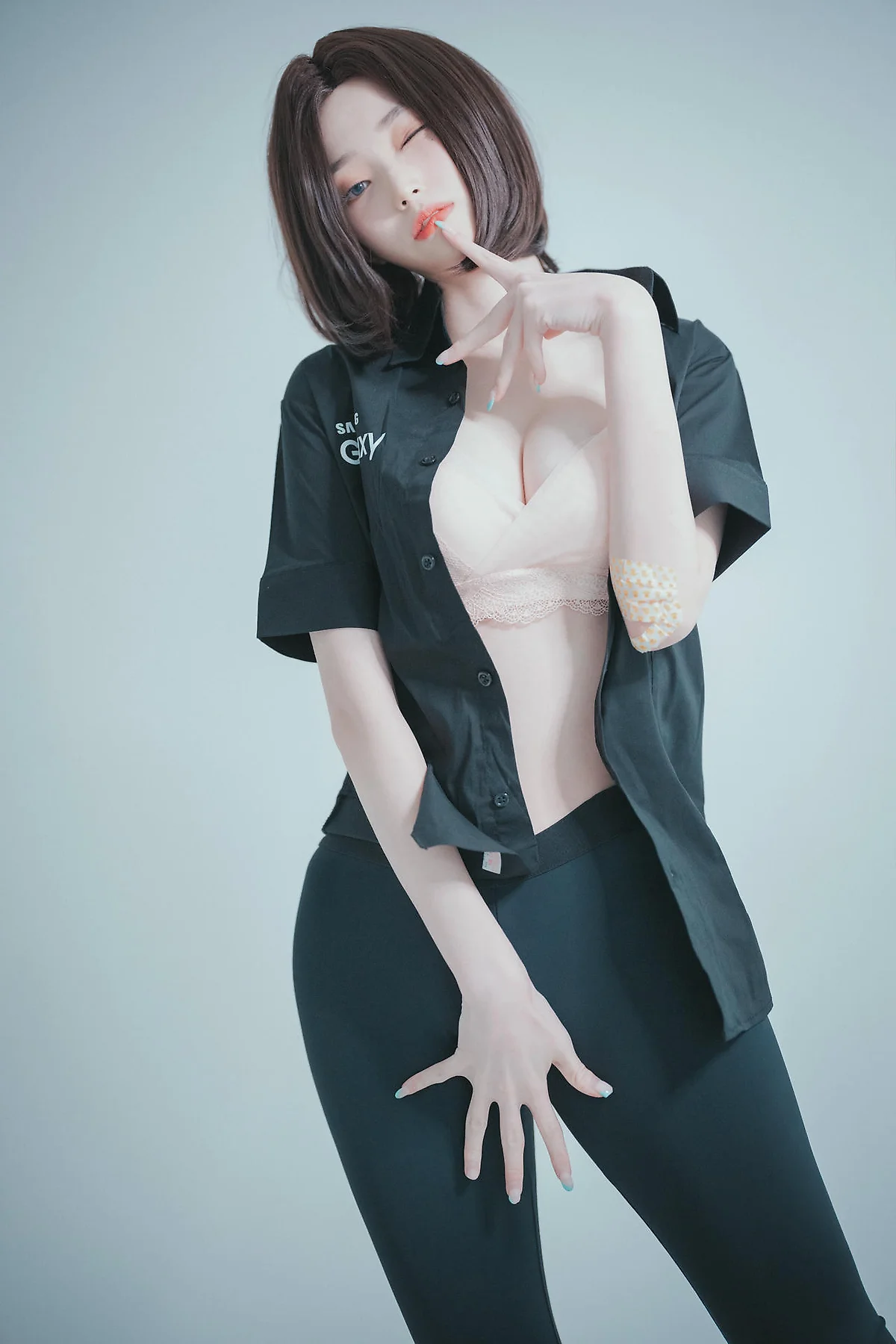 DJAWA No.080 Bambi制服短发气质美女 - 158