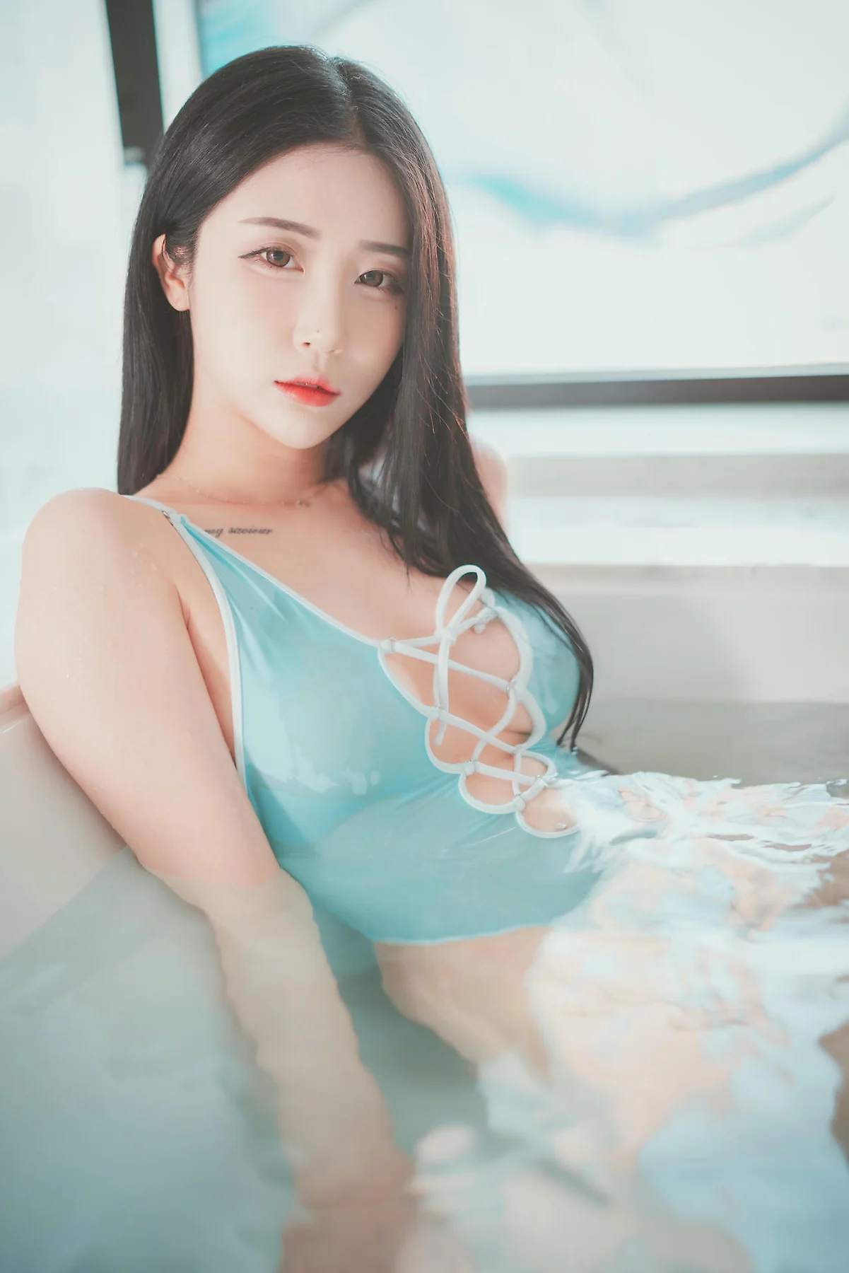 DJAWA No.095 Bomi浴缸湿身比基尼 - 16