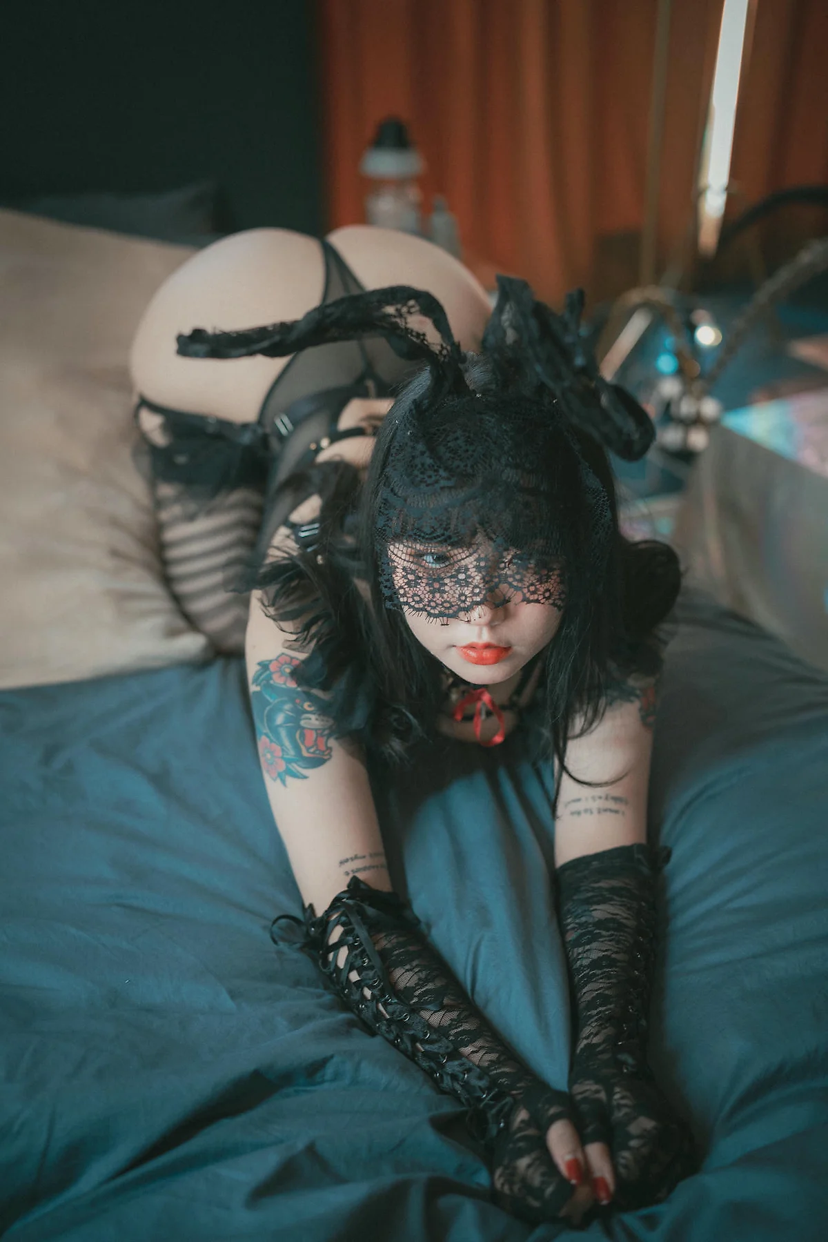 DJAWA No.098 Echi Reine纹身翘臀少女 - 40