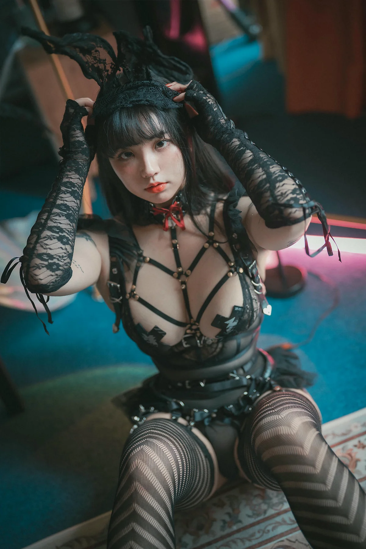 DJAWA No.098 Echi Reine纹身翘臀少女 - 80