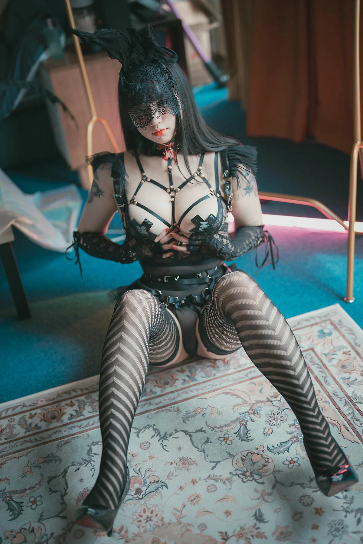 DJAWA No.098 Echi Reine纹身翘臀少女 - 83