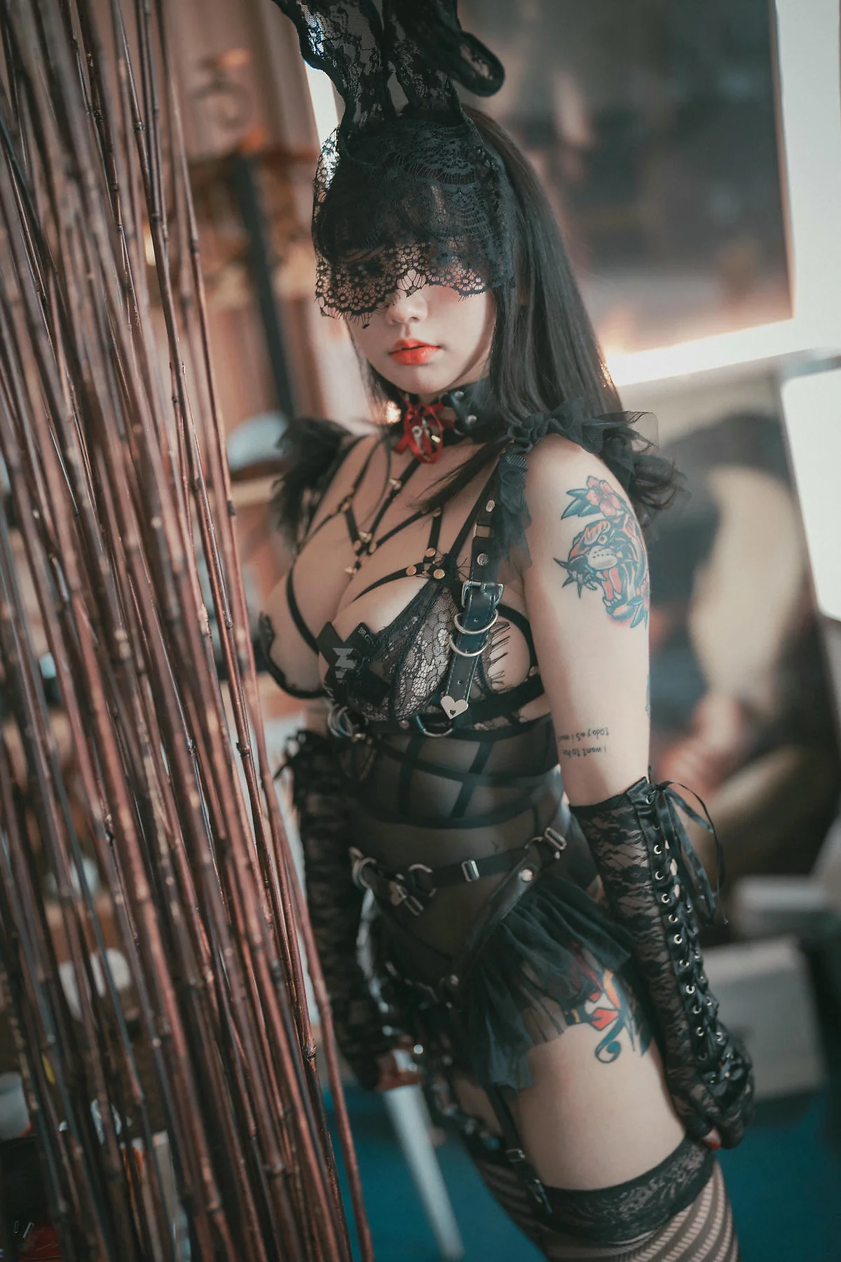 DJAWA No.098 Echi Reine纹身翘臀少女 - 102