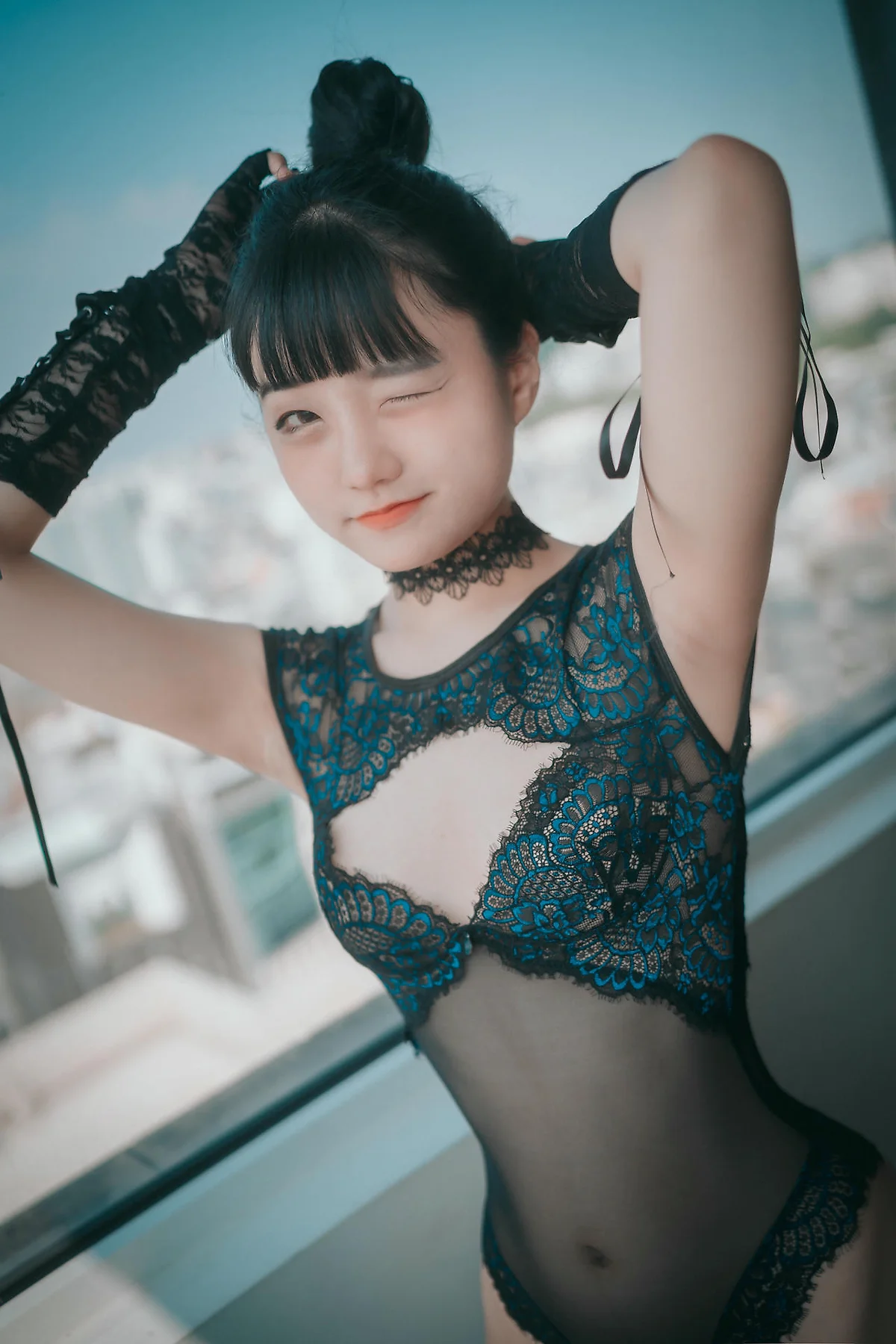 DJAWA No.104 Jeong Jenny蕾丝连体衣 - 26